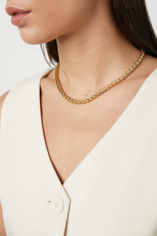 WHEAT CHAIN NECKLACE sold by OAK AND FORT
