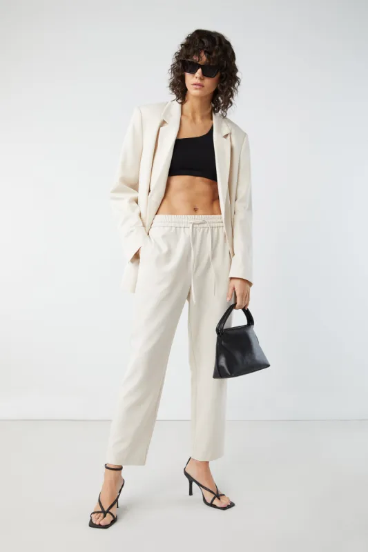 TAPERED PANT WITH DRAWSTRING WAIST sold by OAK AND FORT
