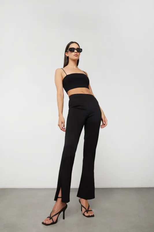 SIDE SPLIT HEM PANT sold by OAK AND FORT