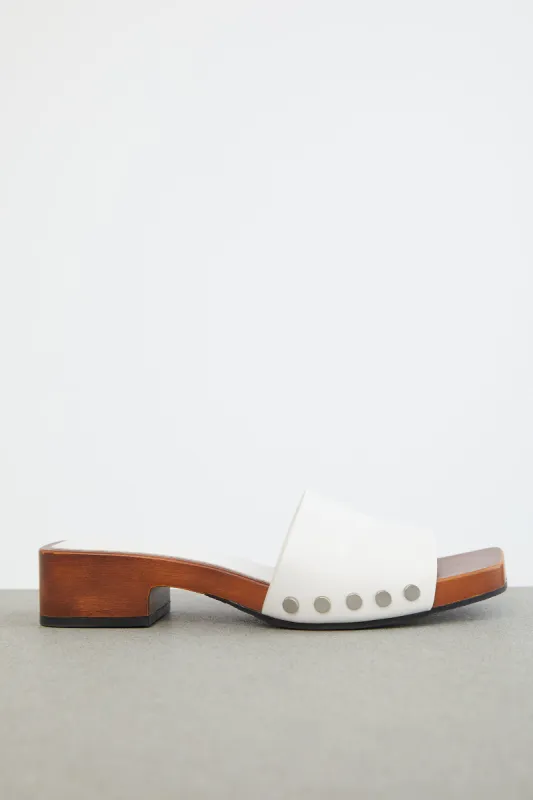 SQUARE TOE CLOG sold by OAK AND FORT