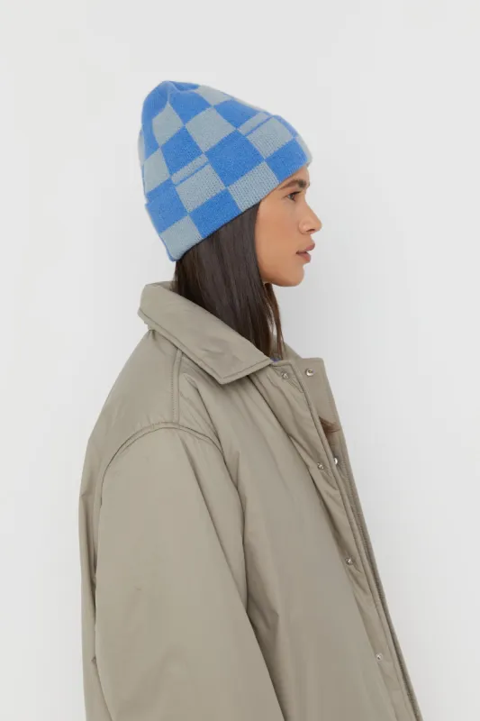CHECKERED BEANIE sold by OAK AND FORT