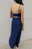 CUTOUT MIDI DRESS sold by OAK AND FORT