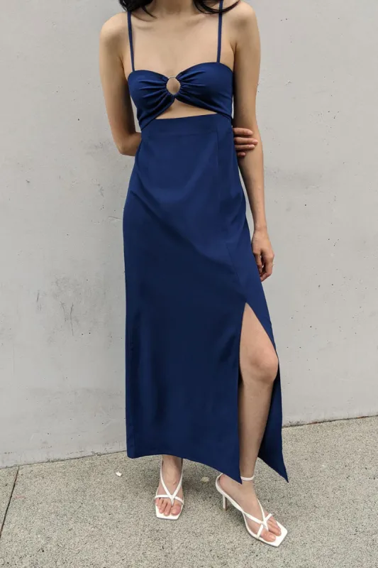 CUTOUT MIDI DRESS sold by OAK AND FORT