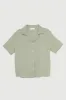 CRINKLE SHORT SLEEVE SHIRT sold by OAK AND FORT