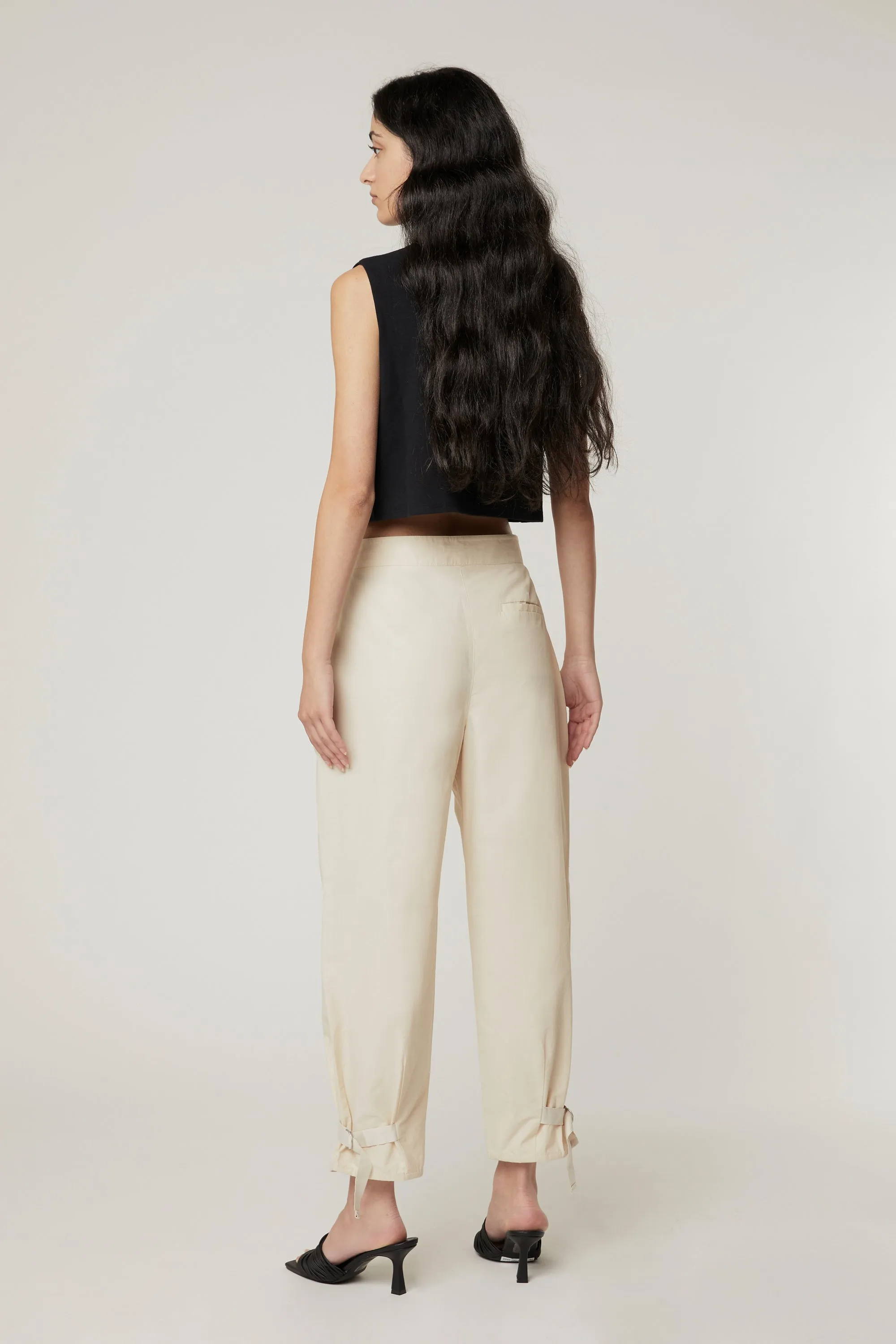TAPERED PANT WITH BELT sold by OAK AND FORT product image thumbnail 5
