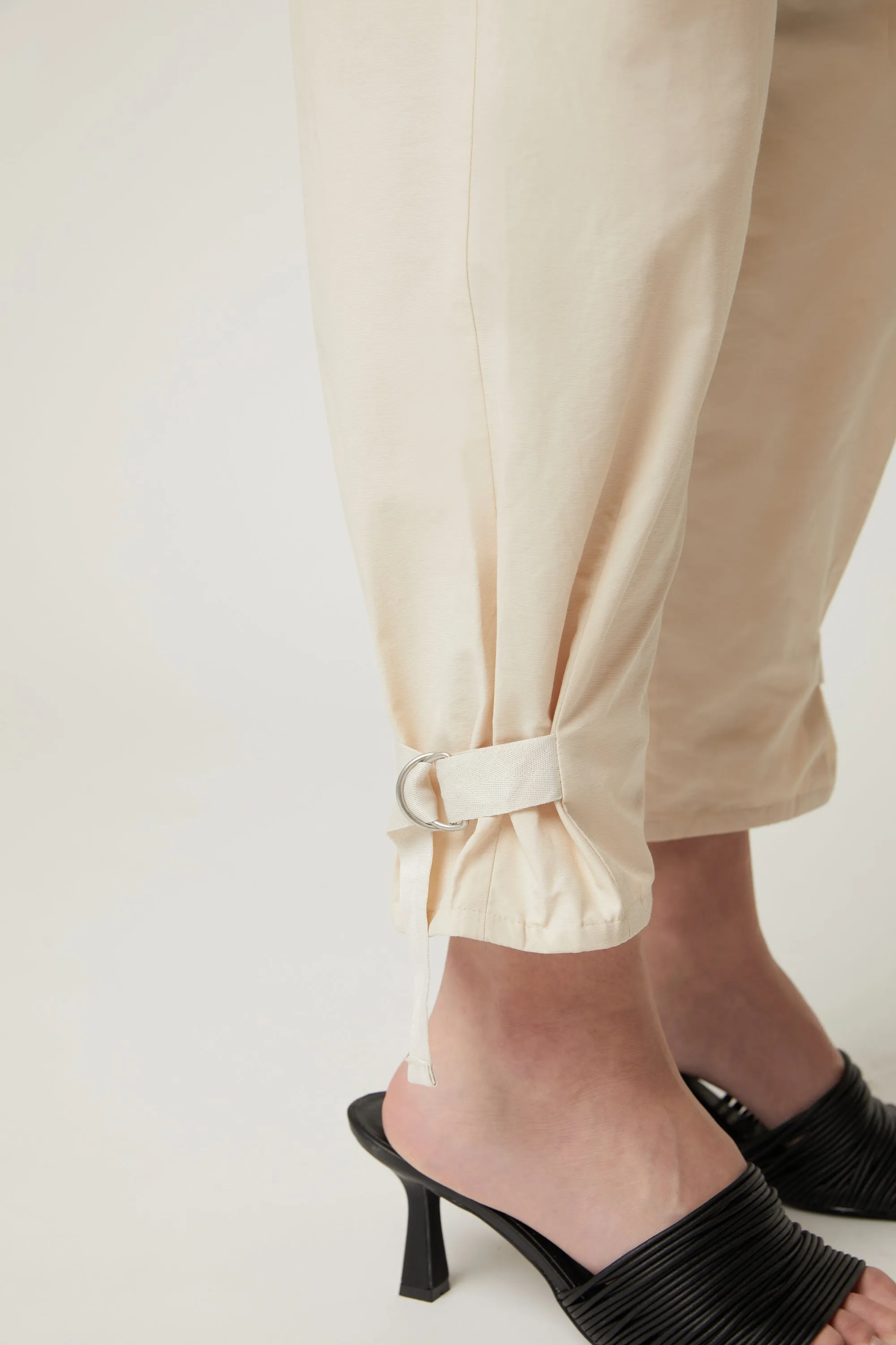 TAPERED PANT WITH BELT sold by OAK AND FORT product image thumbnail 3