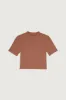 CROPPED MOCKNECK TOP sold by OAK AND FORT