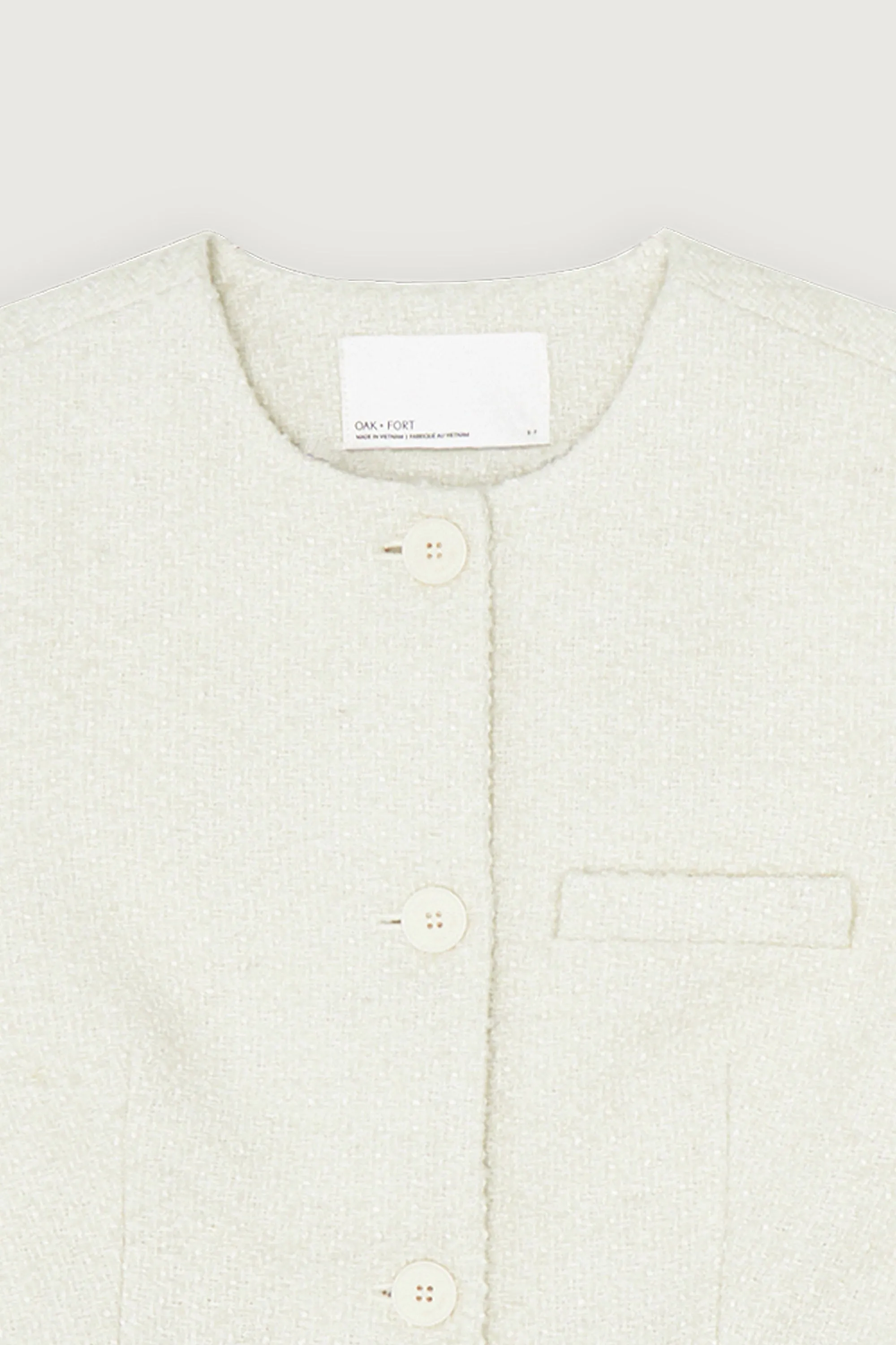 TWEED JACKET sold by OAK AND FORT product image thumbnail 4