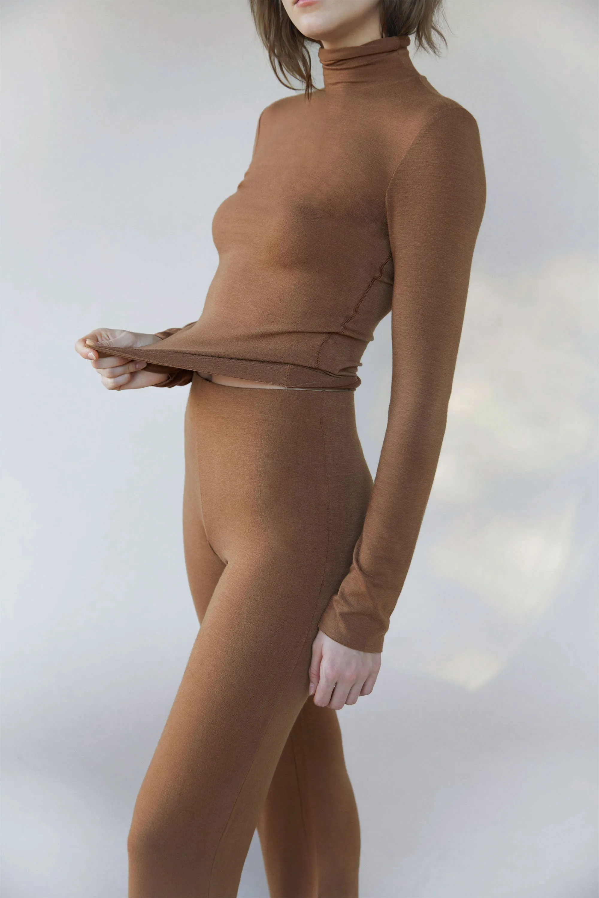 MOCKNECK TOP sold by OAK AND FORT product image thumbnail 5