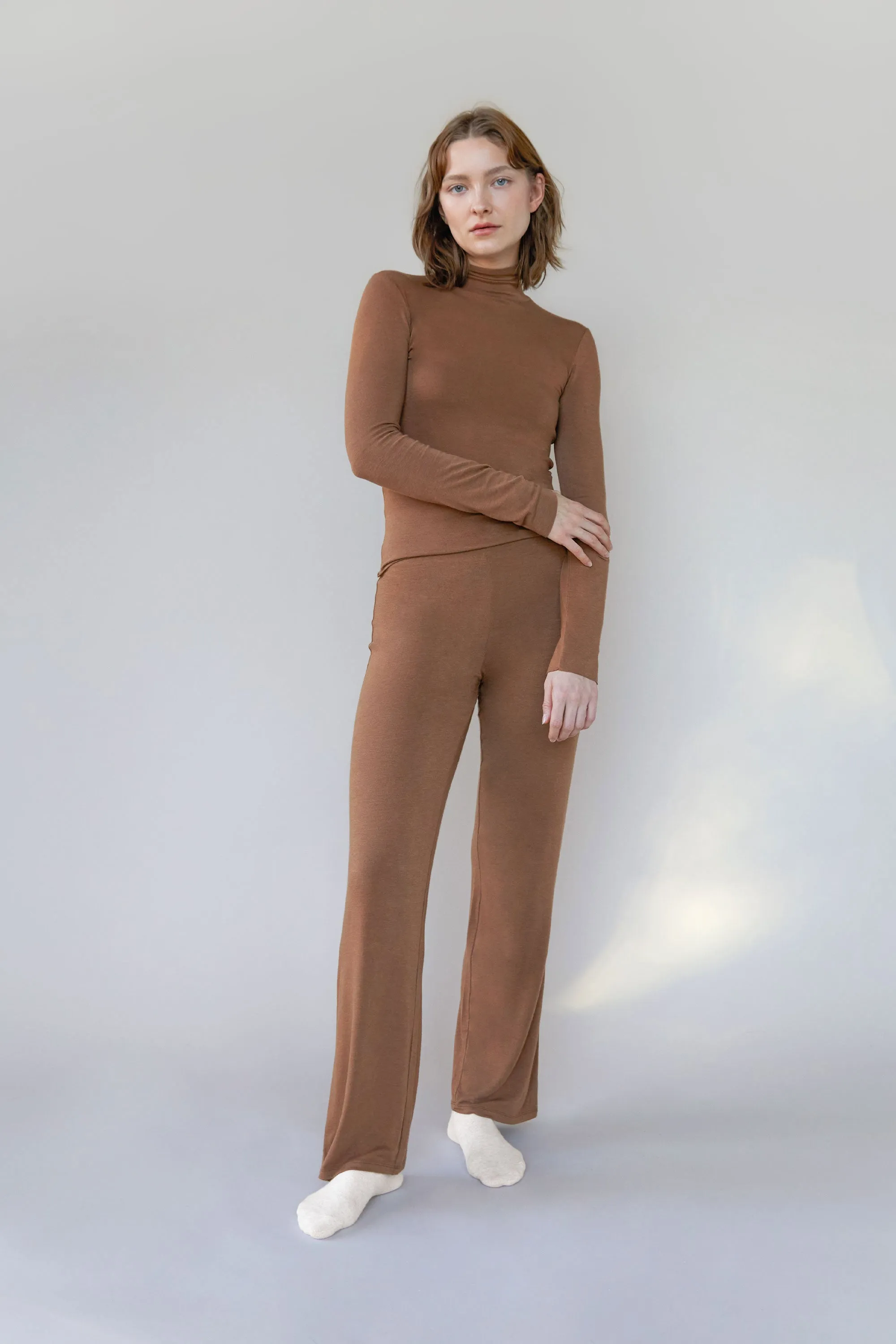 MOCKNECK TOP sold by OAK AND FORT product image thumbnail 3