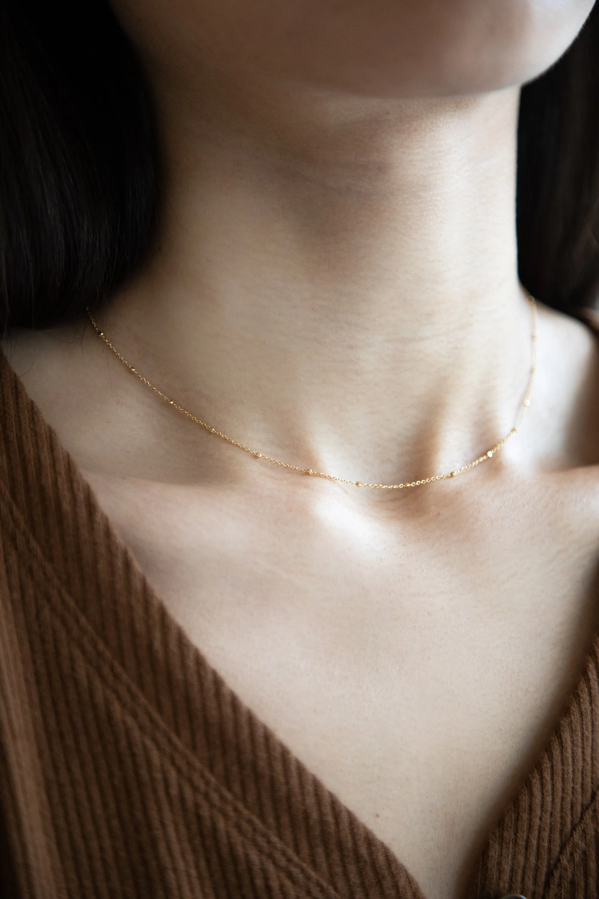 DOTTED NECKLACE sold by OAK AND FORT product image thumbnail 2