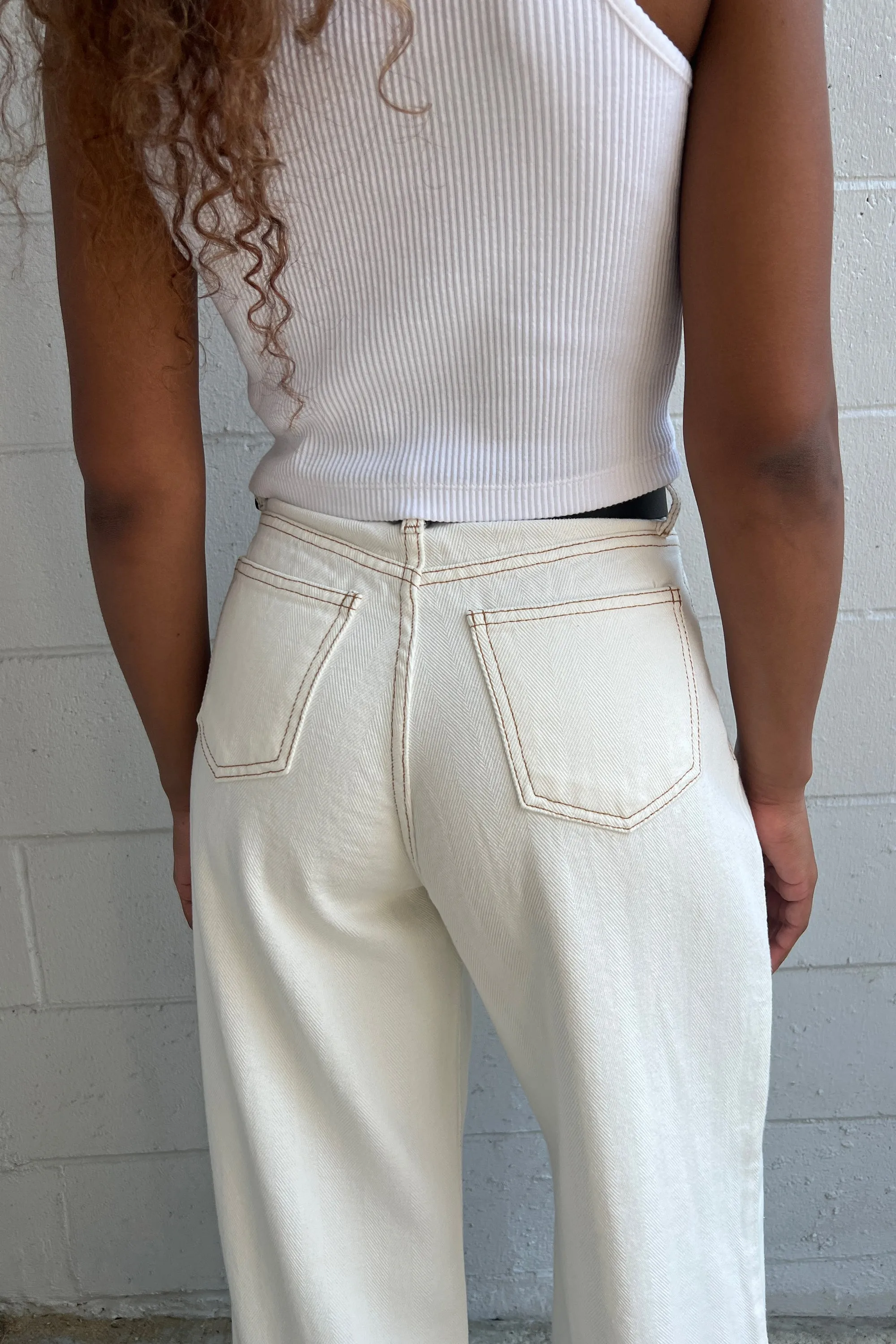 TWILL STRAIGHT LEG PANT sold by OAK AND FORT product image thumbnail 5