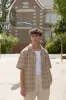 SHORT SLEEVE PLAID SHIRT sold by OAK AND FORT