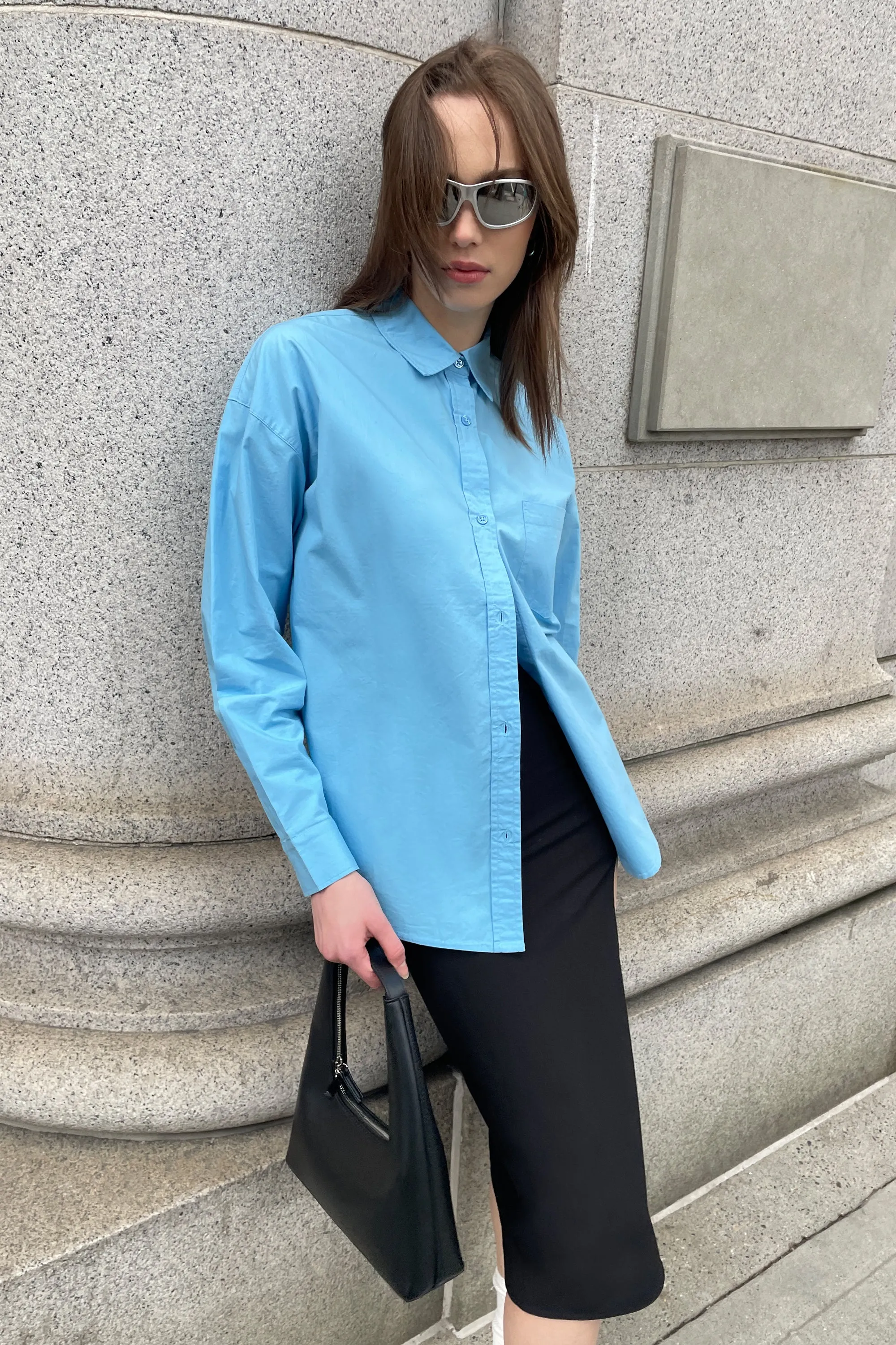 COTTON POPLIN SHIRT sold by OAK AND FORT product image thumbnail 3
