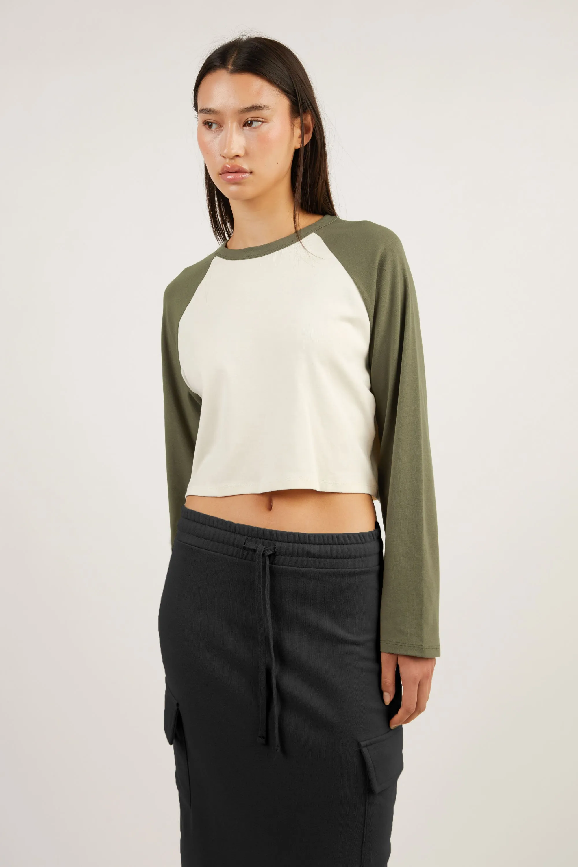 RAGLAN SLEEVE TOP sold by OAK AND FORT product image thumbnail 5