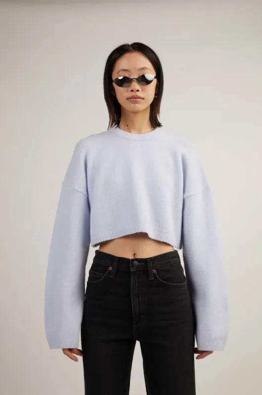 RELAXED FIT CROPPED SWEATER sold by OAK AND FORT
