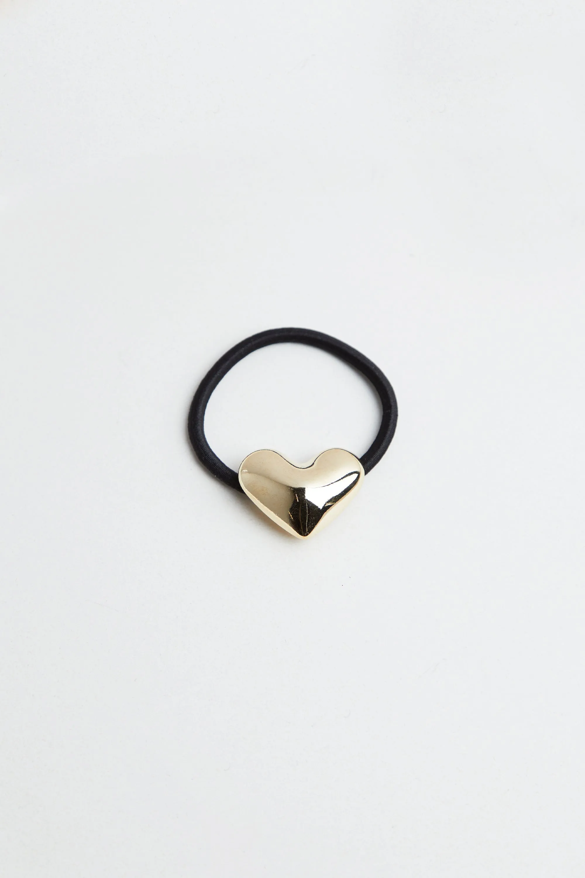 BUBBLE HEART PENDANT HAIR TIE sold by OAK AND FORT product image thumbnail 3