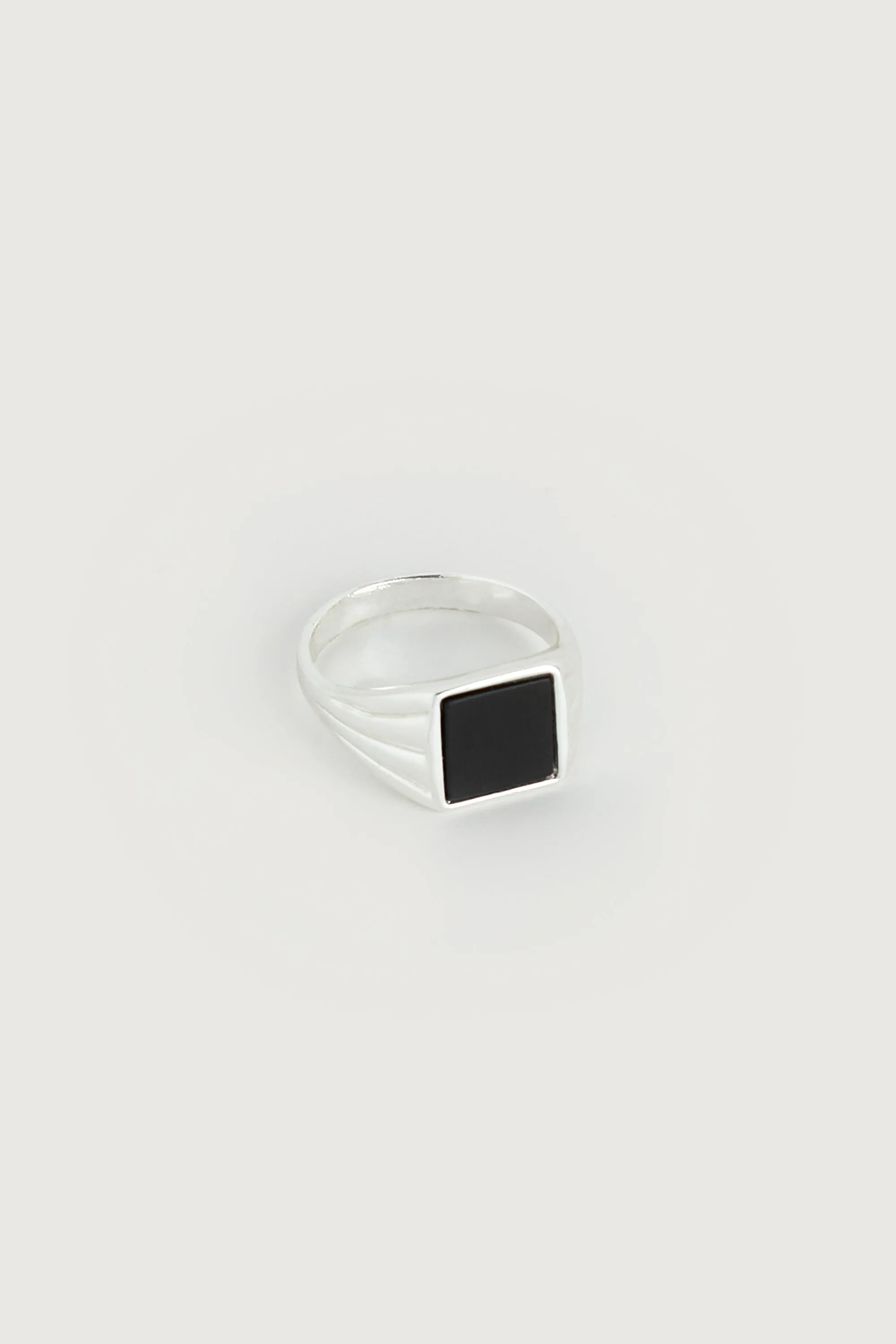 ONYX SIGNET RING sold by OAK AND FORT product image thumbnail 2