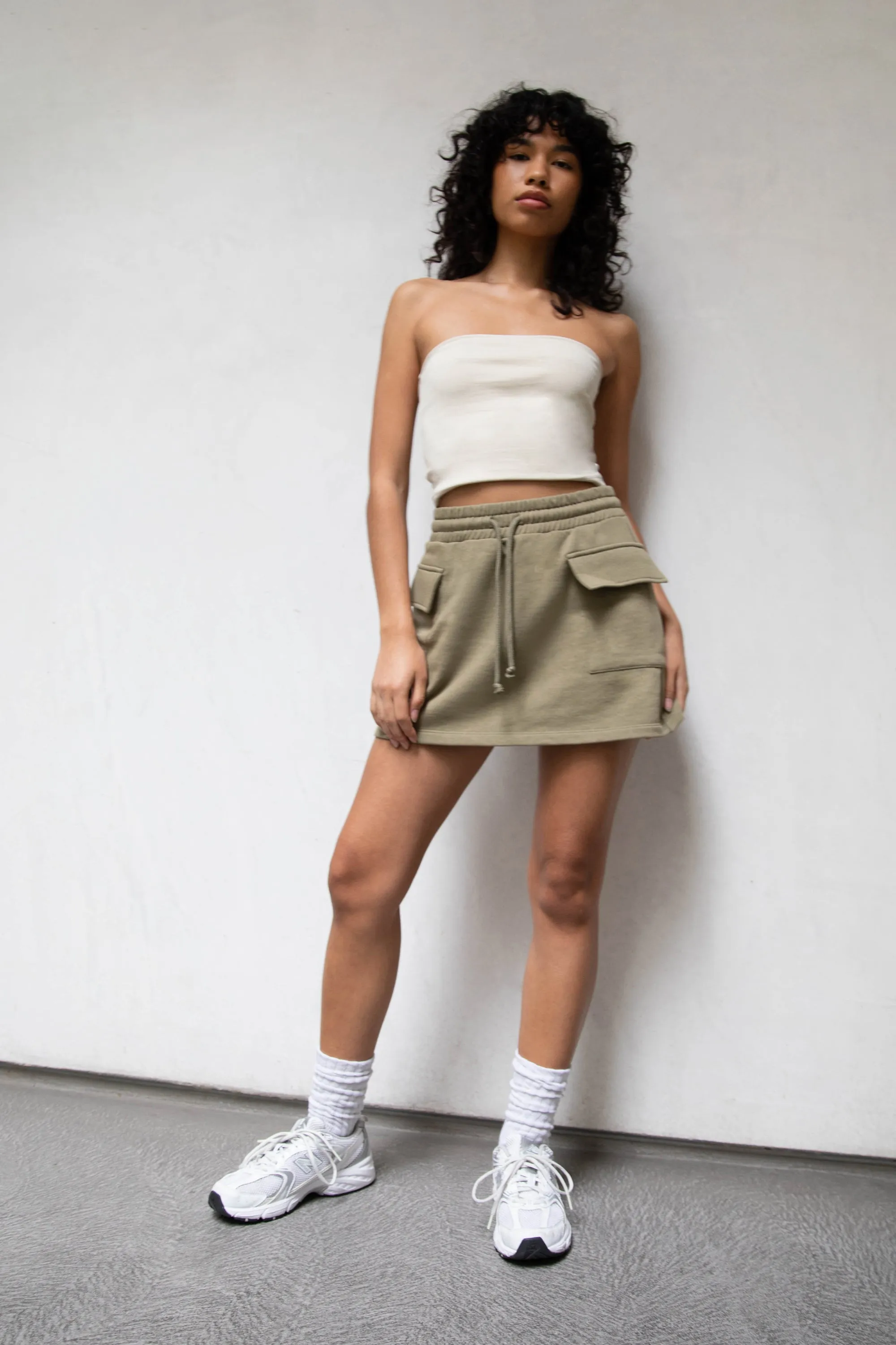 CARGO MINI SKIRT sold by OAK AND FORT