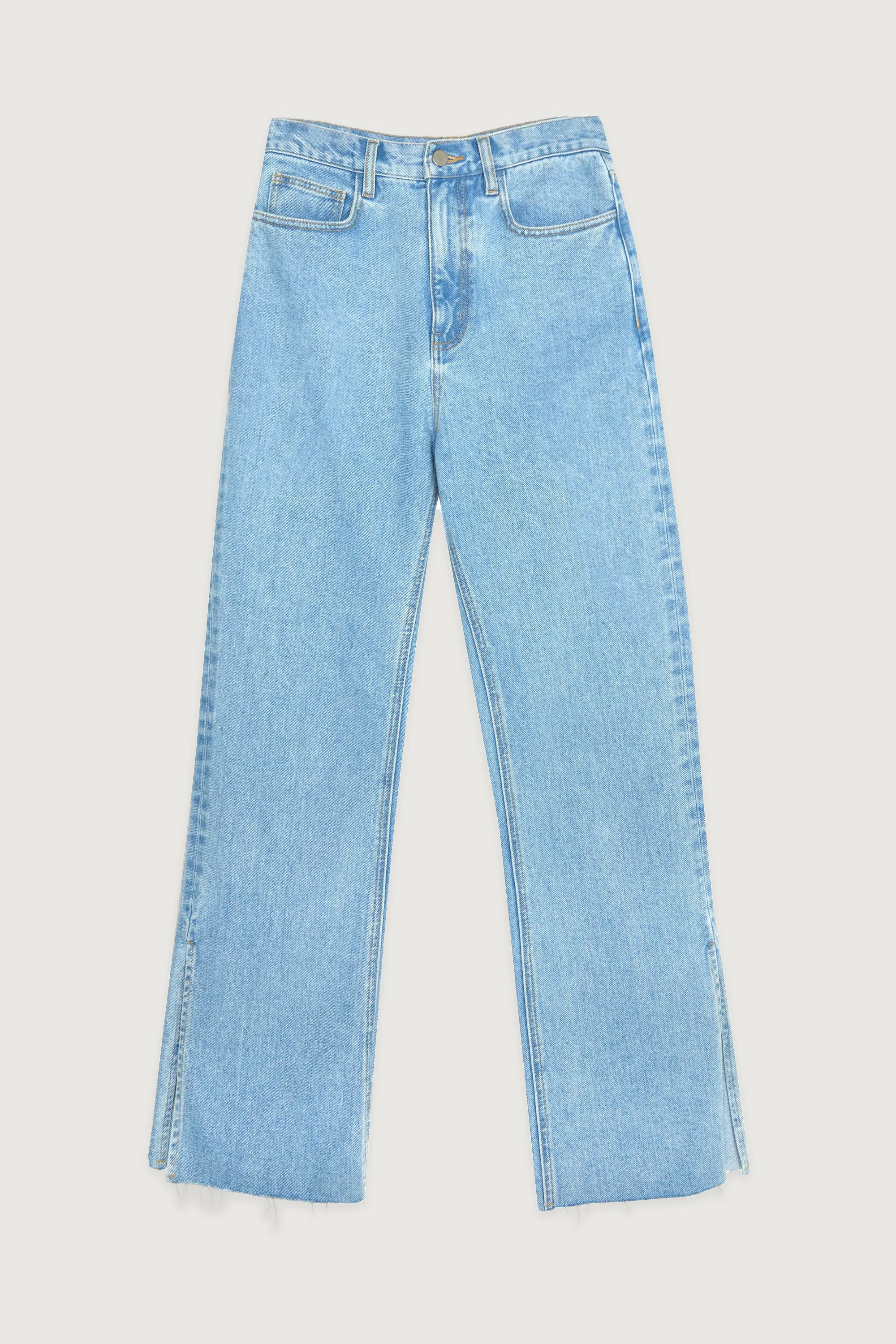SIDE SLIT JEANS sold by OAK AND FORT product image thumbnail 5