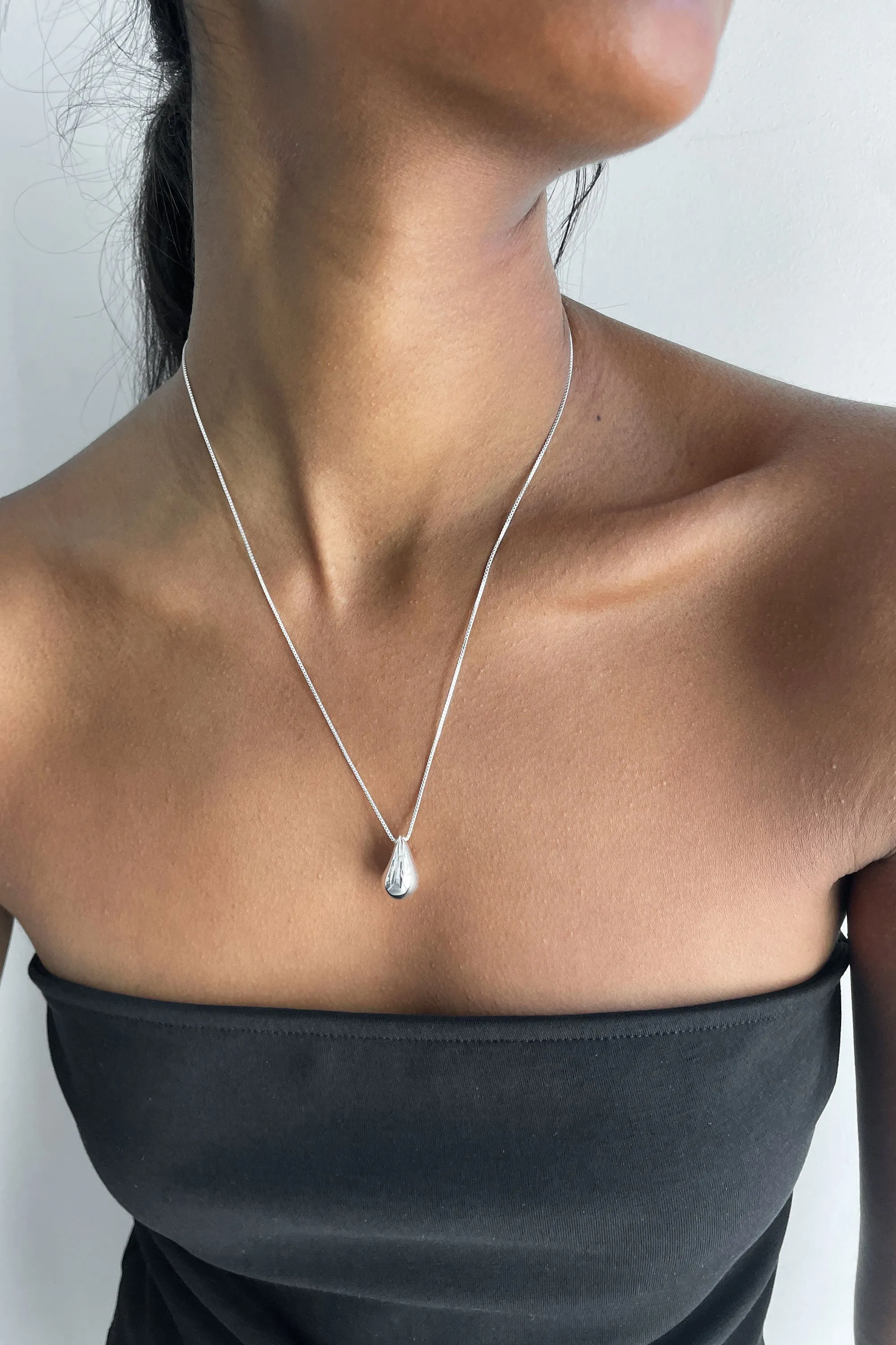 BUBBLE DROP PENDANT NECKLACE sold by OAK AND FORT product image thumbnail 2