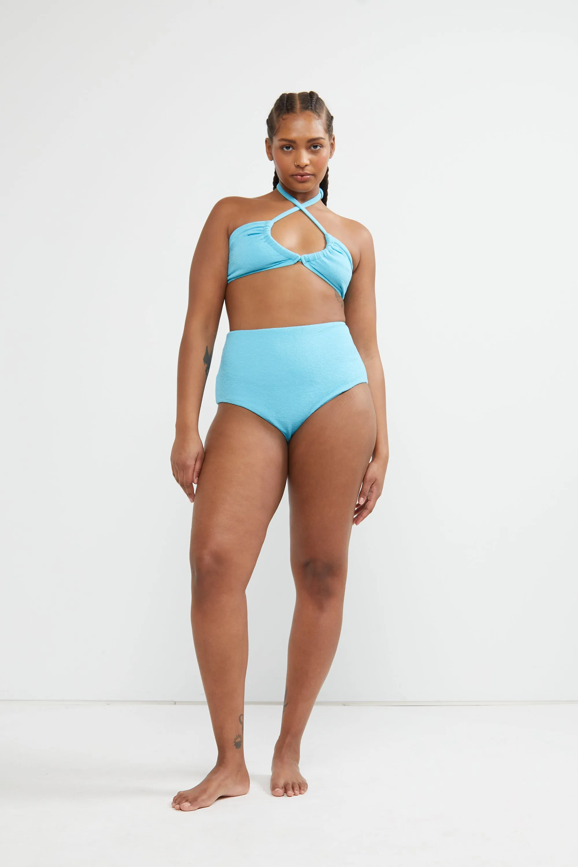HIGH WAISTED BIKINI BOTTOM sold by OAK AND FORT product image thumbnail 5
