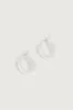 CURVED HOOP EARRINGS sold by OAK AND FORT