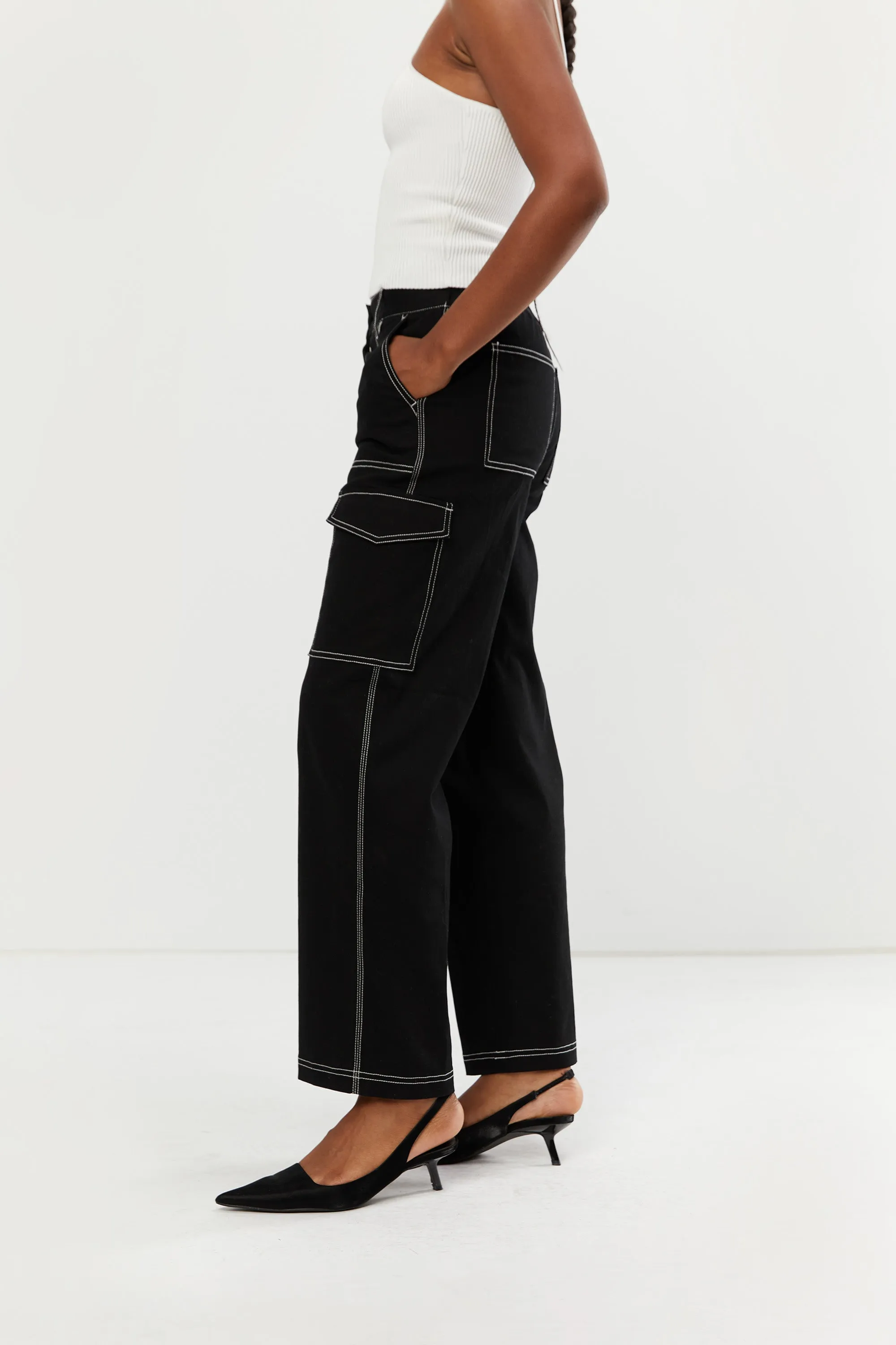 CARGO PANTS sold by OAK AND FORT product image thumbnail 3