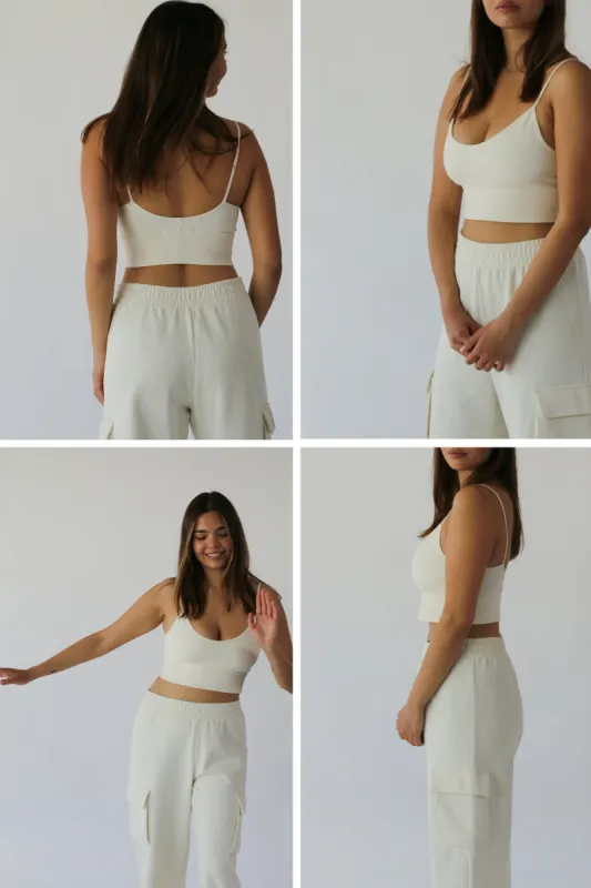 CROPPED TANK sold by OAK AND FORT