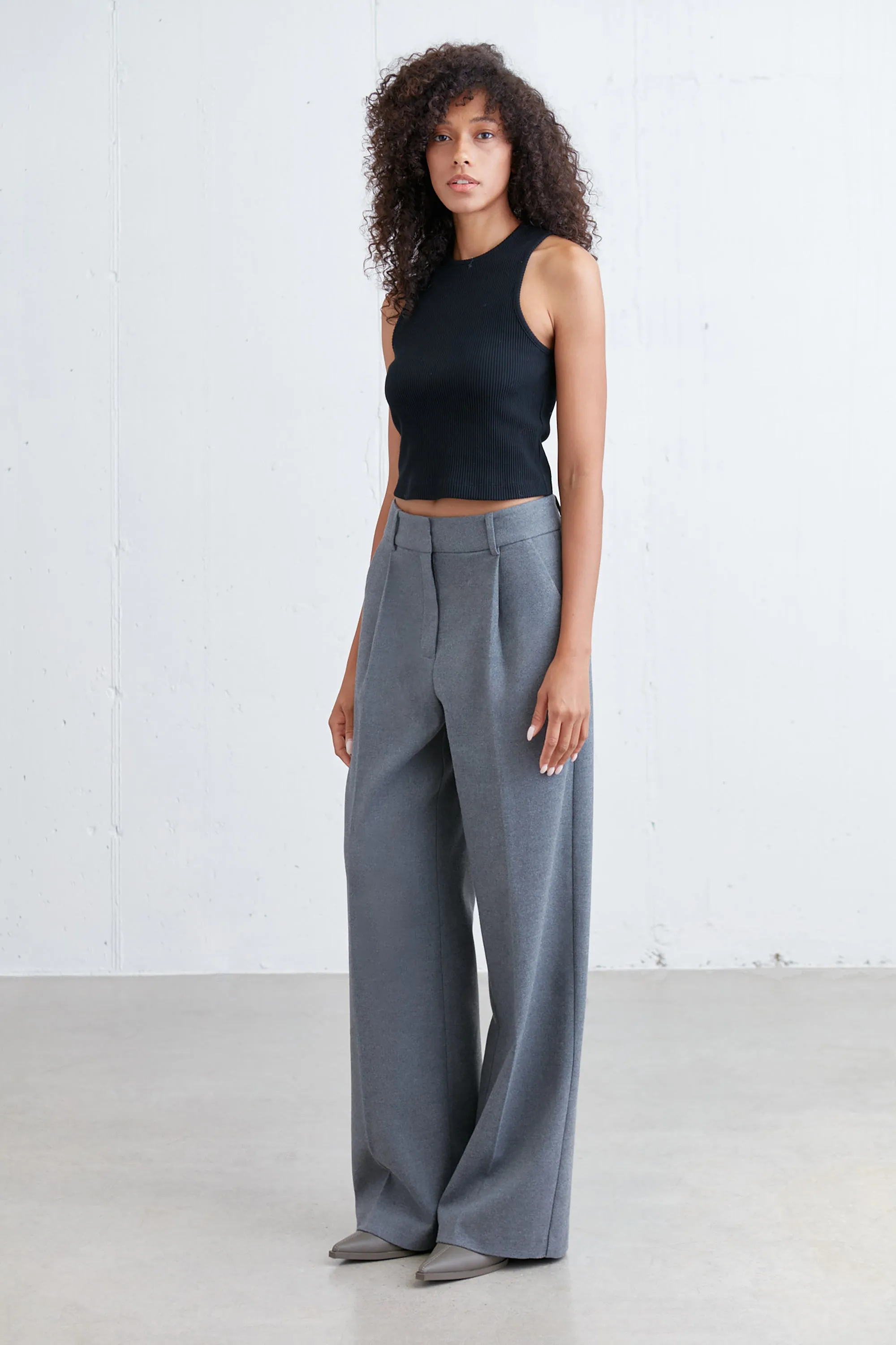 WIDE LEG TROUSER sold by OAK AND FORT product image thumbnail 5