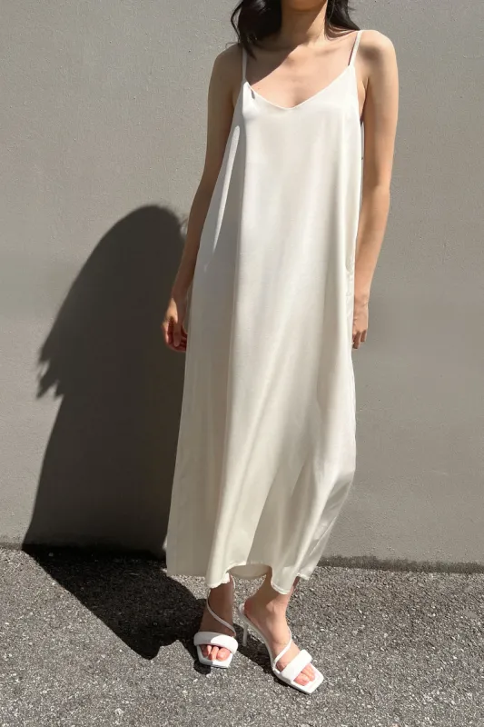 THIN STRAP MIDI DRESS sold by OAK AND FORT