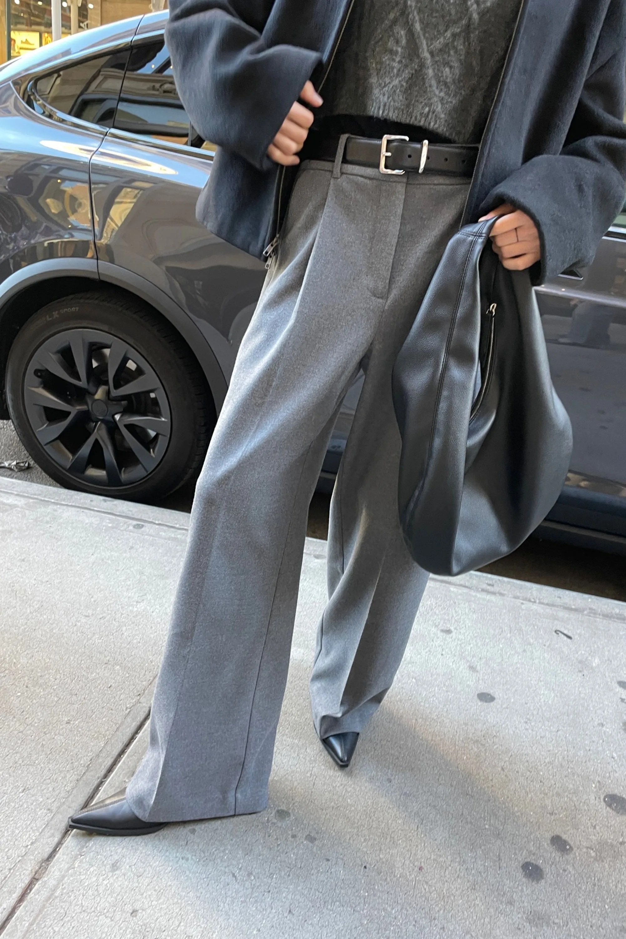 WIDE LEG TROUSER sold by OAK AND FORT