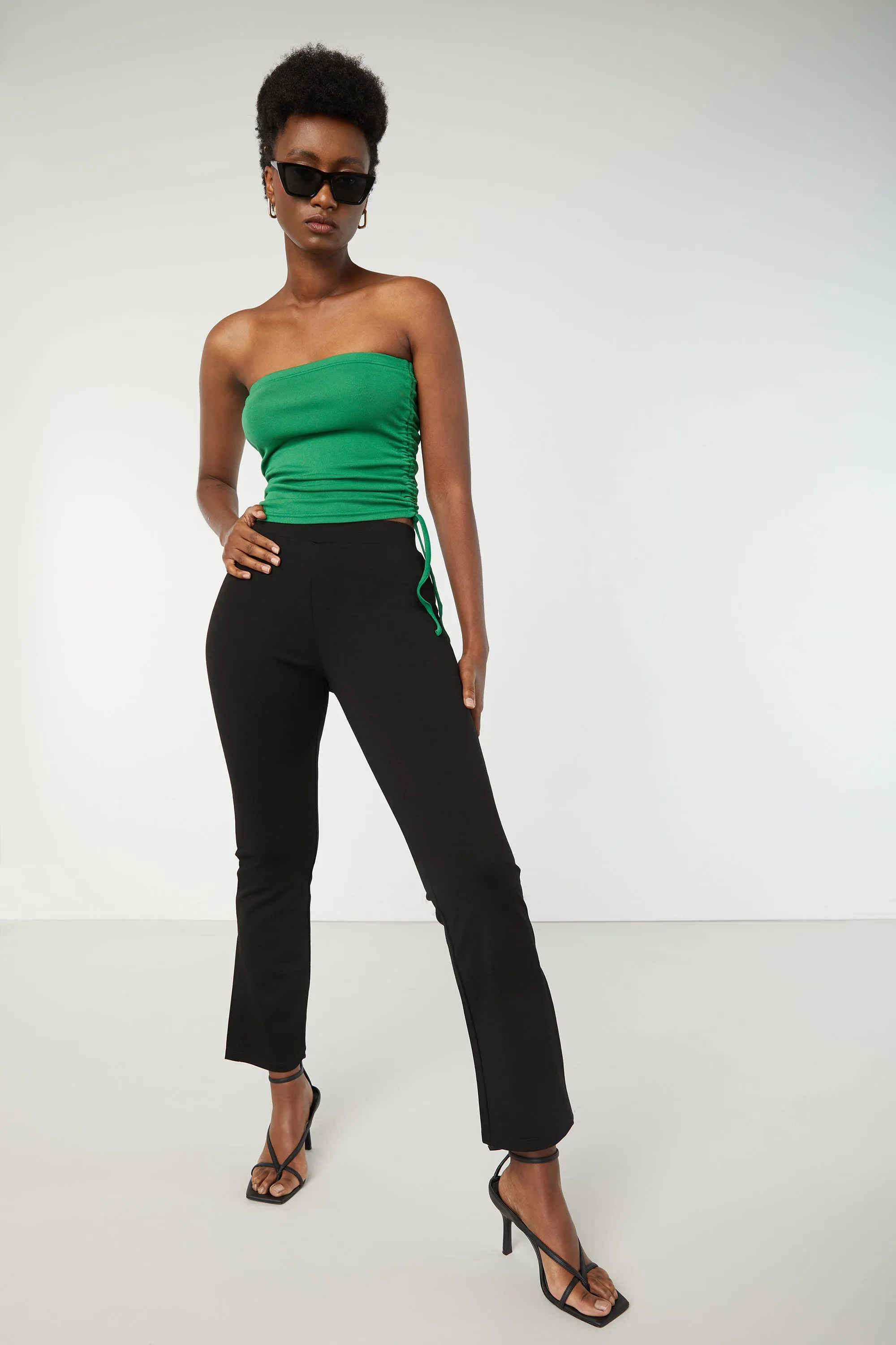 TUBE TOP WITH CINCH TIES sold by OAK AND FORT product image thumbnail 3