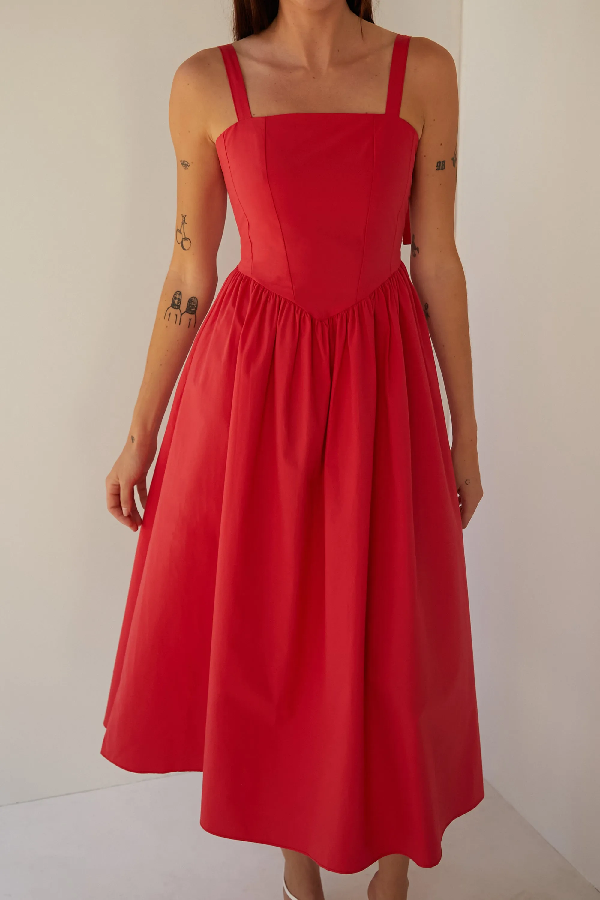 V-WAIST MAXI DRESS sold by OAK AND FORT product image thumbnail 2