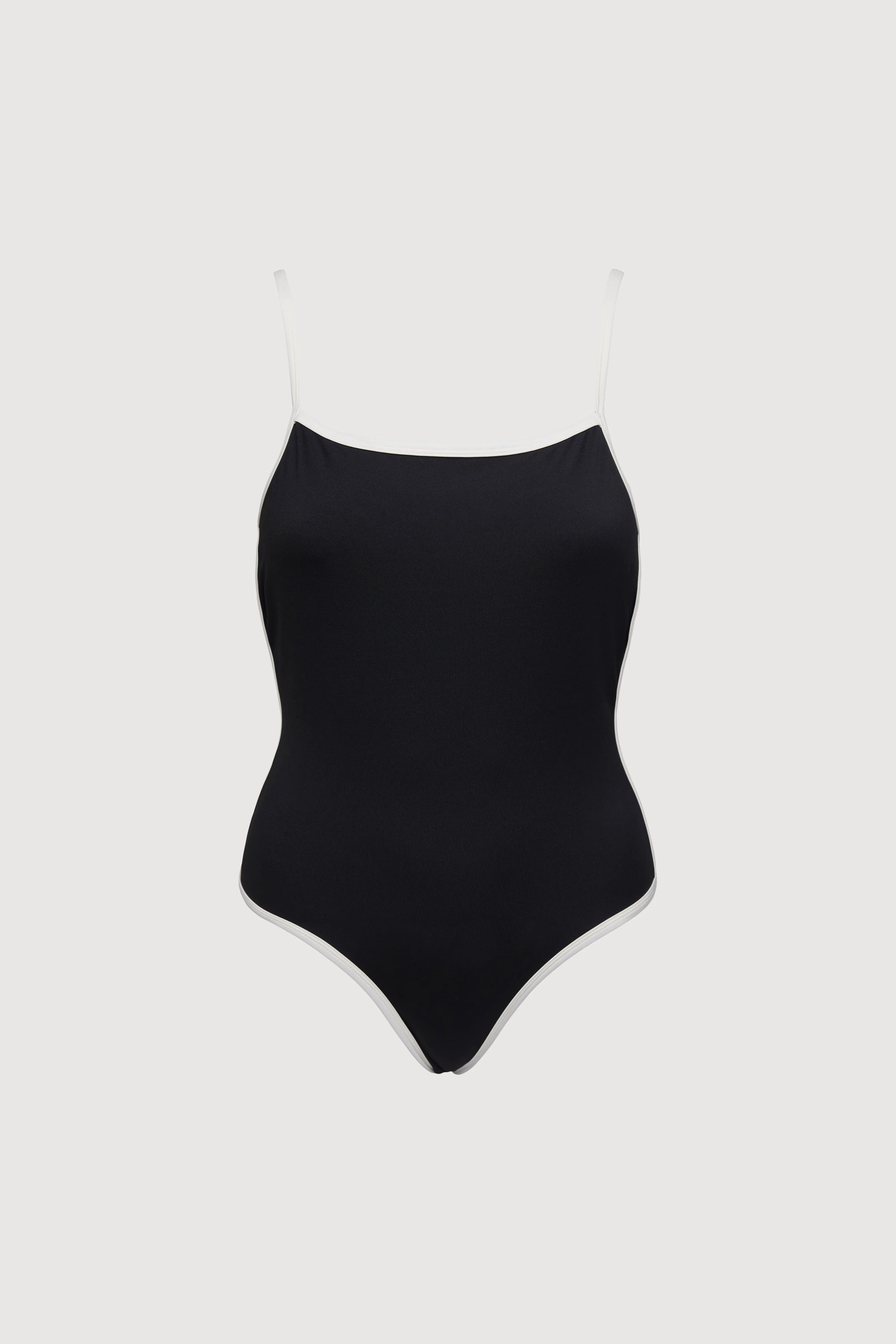 CONTRAST DETAIL ONE PIECE SWIMSUIT sold by OAK AND FORT product image thumbnail 4