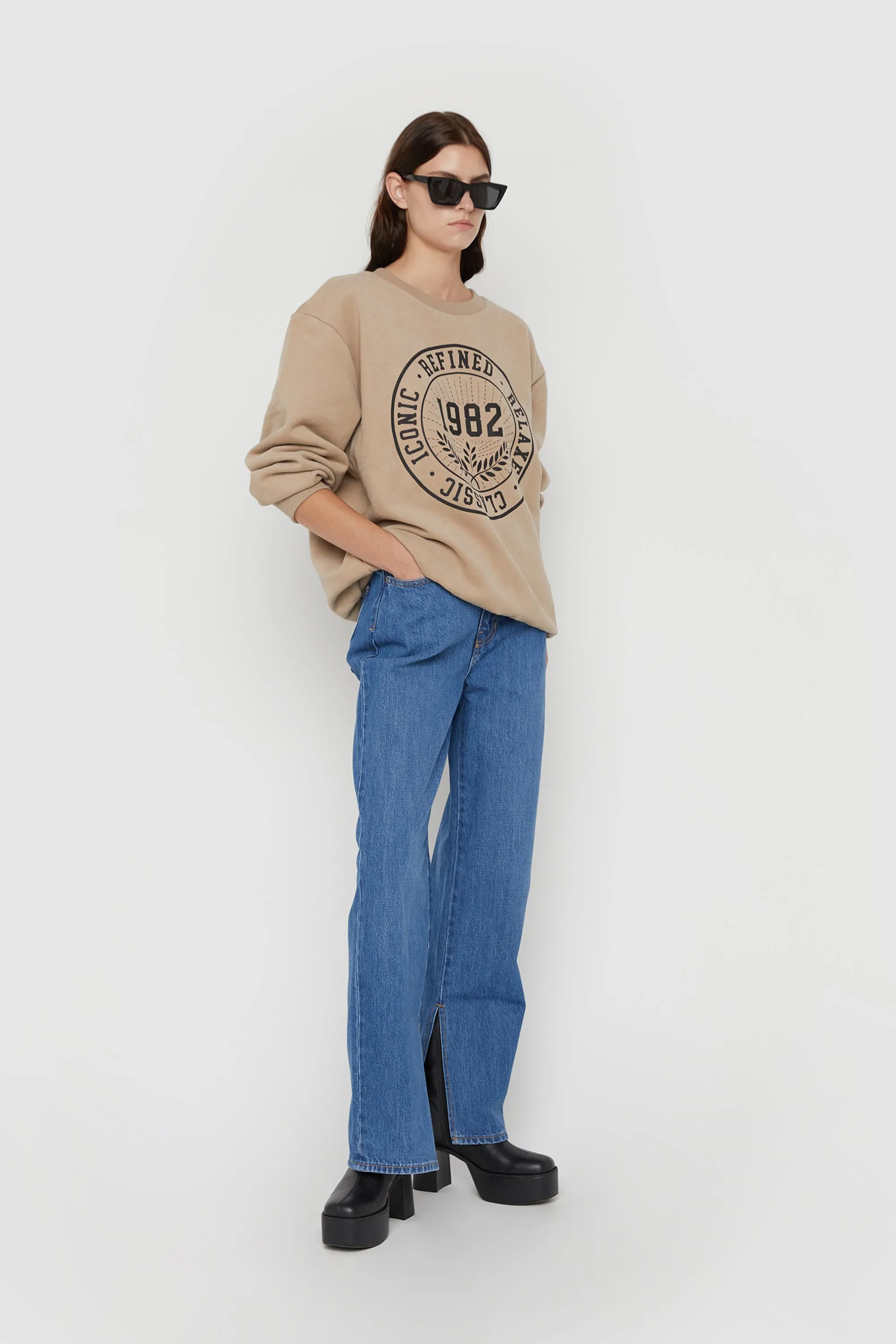 GRAPHIC SWEATSHIRT sold by OAK AND FORT product image thumbnail 2