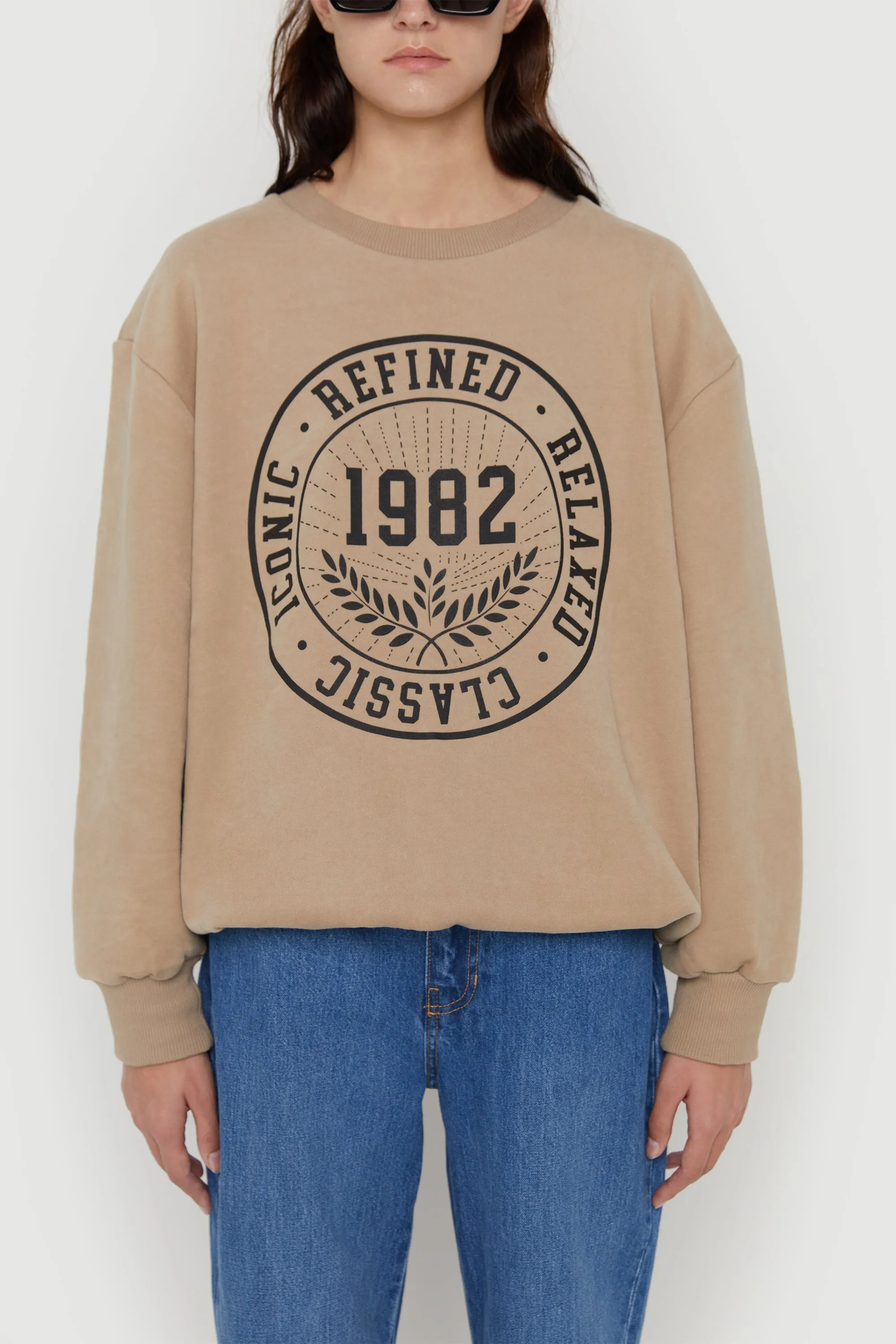 GRAPHIC SWEATSHIRT sold by OAK AND FORT product image thumbnail 4