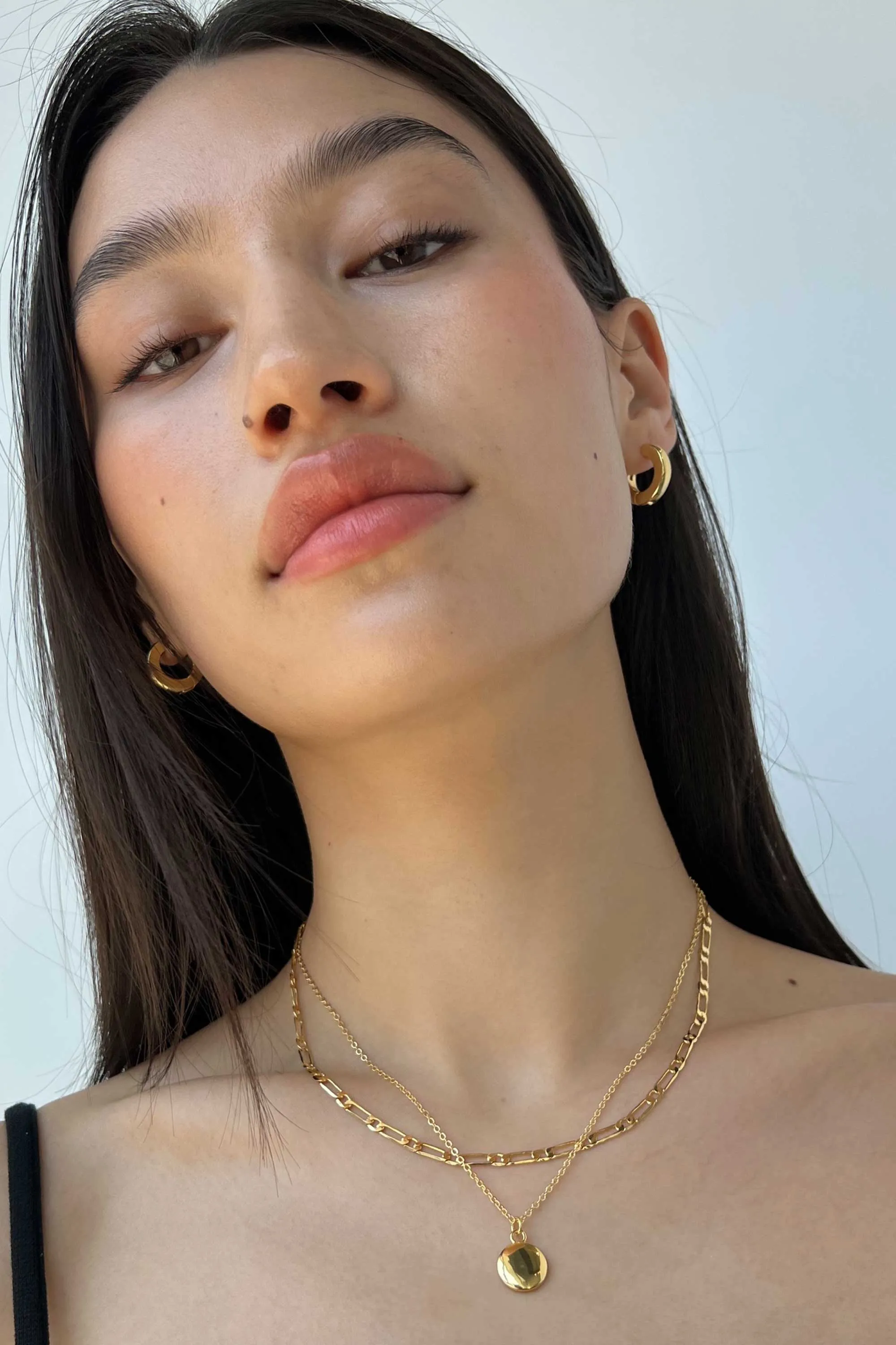 LONG LAYERED NECKLACE sold by OAK AND FORT product image thumbnail 2