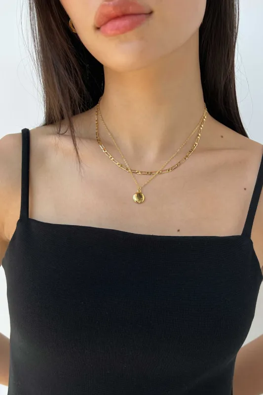LONG LAYERED NECKLACE sold by OAK AND FORT