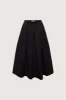 A-LINE MIDI SKIRT WITH PLEATS sold by OAK AND FORT