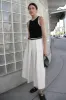 A-LINE MIDI SKIRT WITH PLEATS sold by OAK AND FORT