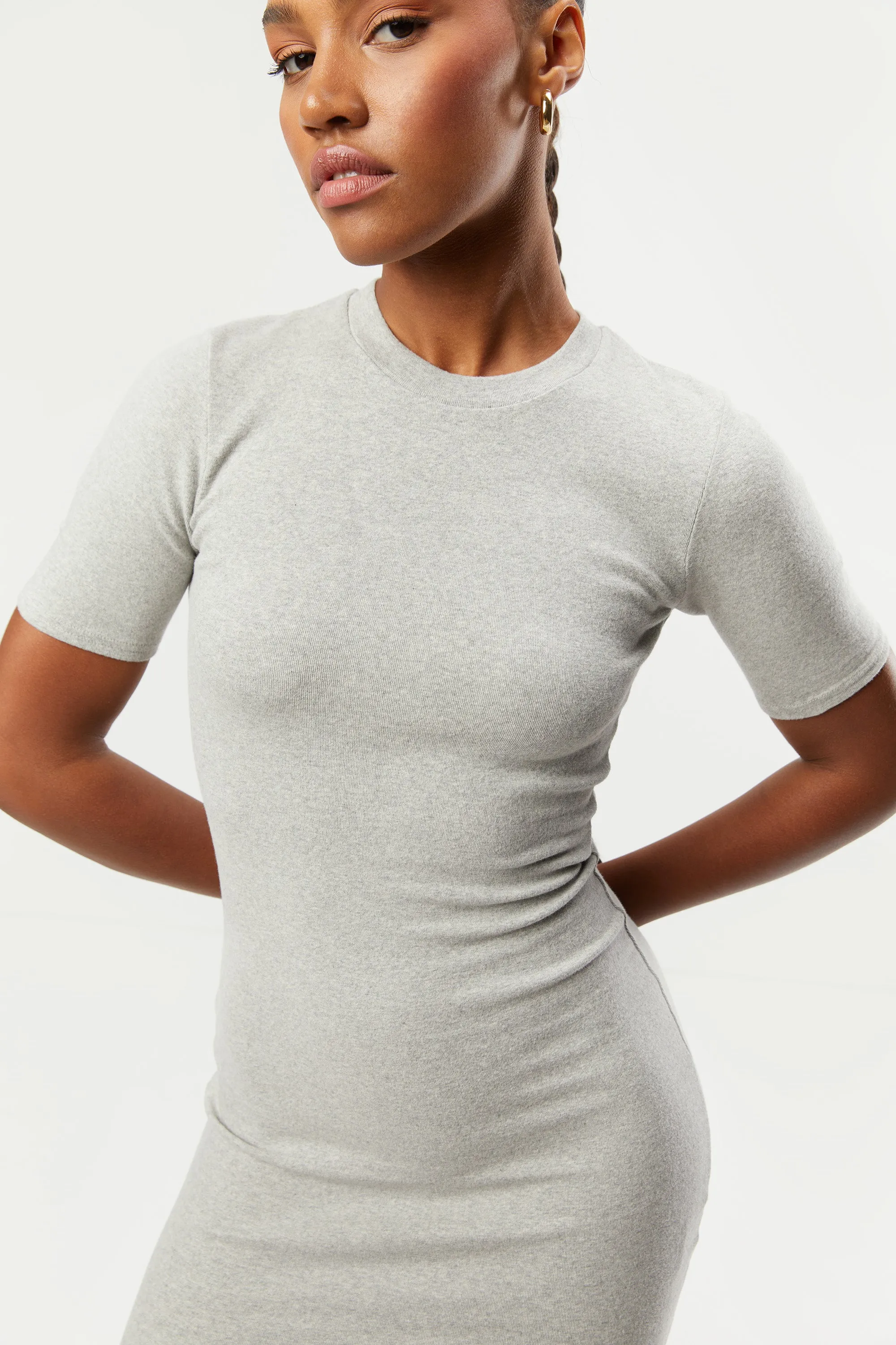 SLIM FIT MINI DRESS sold by OAK AND FORT product image thumbnail 3