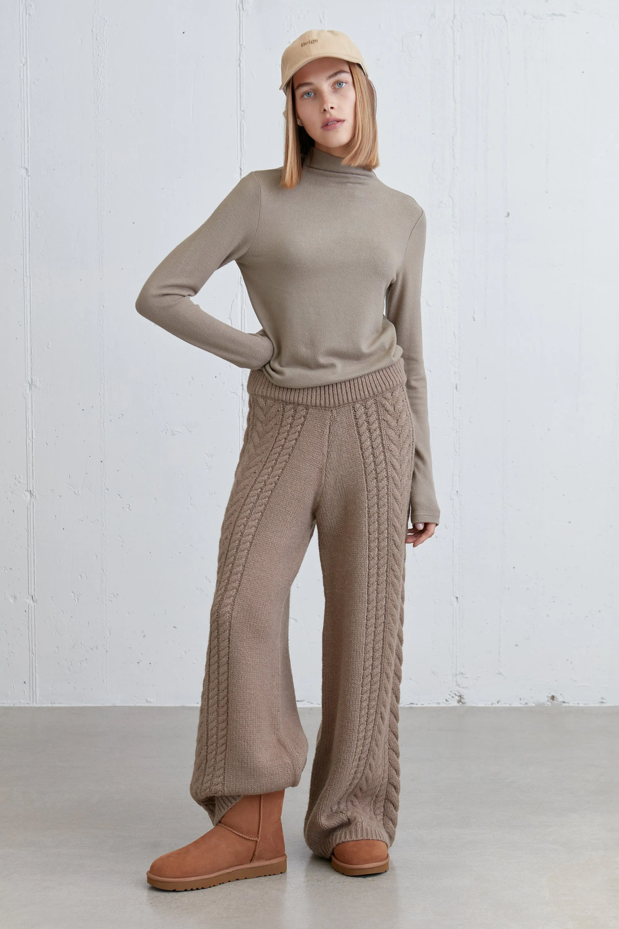 MOCKNECK LONG SLEEVE TOP sold by OAK AND FORT