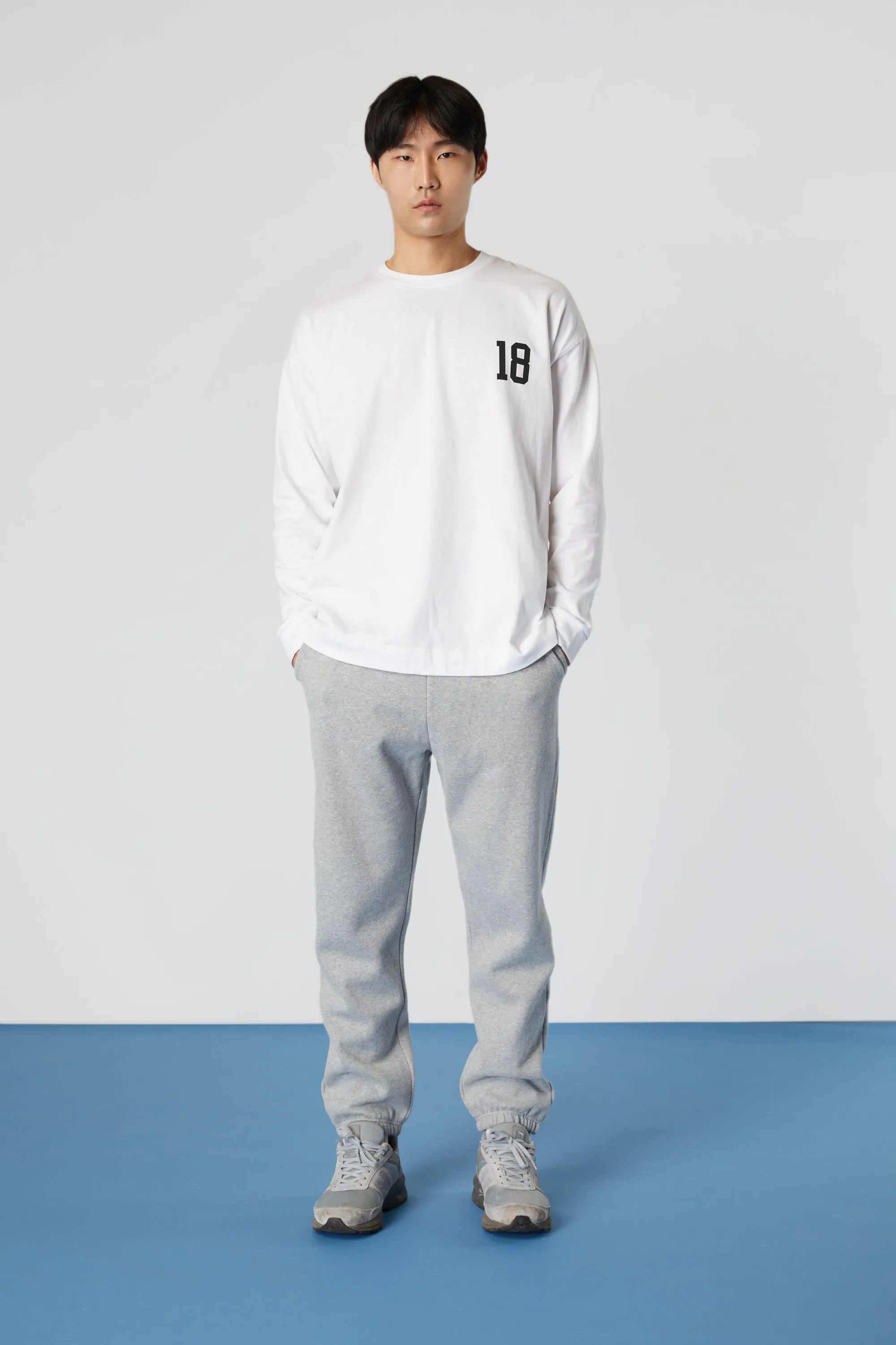 GRAPHIC LONG SLEEVE TOP sold by OAK AND FORT product image thumbnail 2