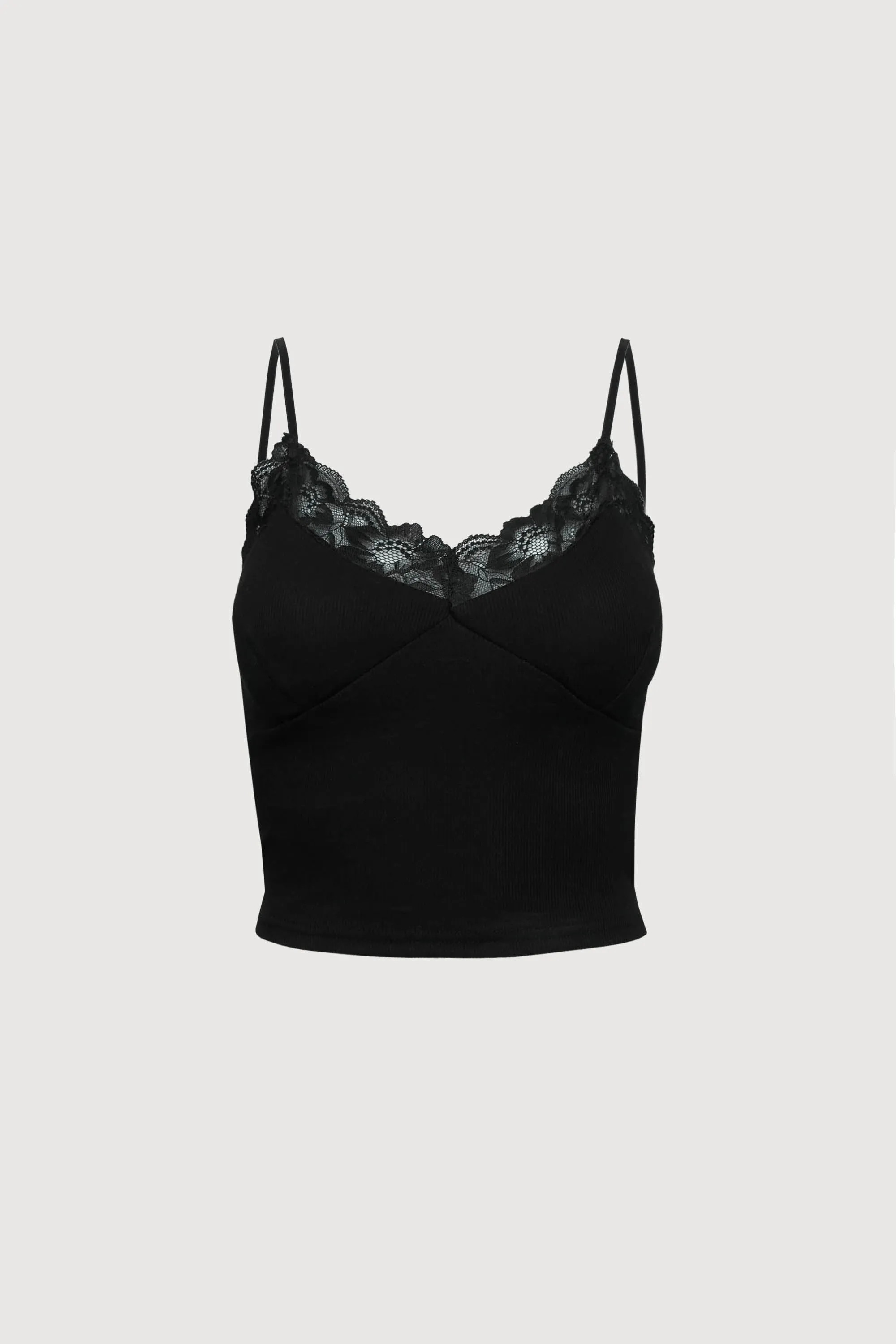 PADDED TANK WITH LACE DETAIL sold by OAK AND FORT product image thumbnail 5