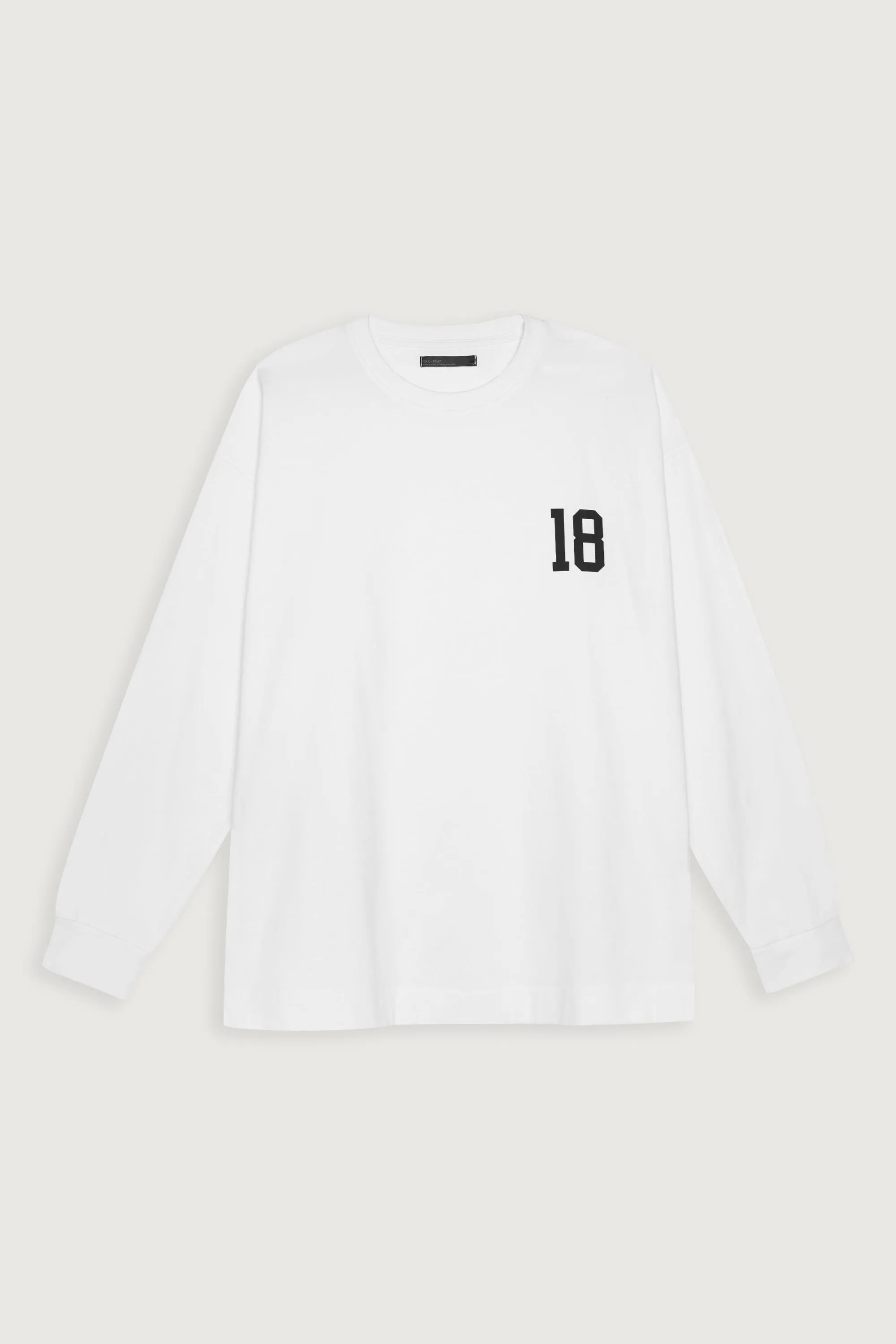 GRAPHIC LONG SLEEVE TOP sold by OAK AND FORT product image thumbnail 5