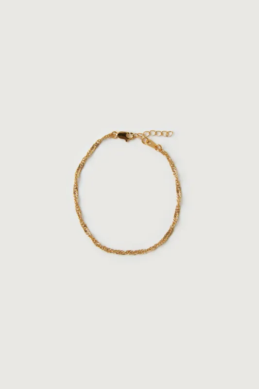 INTERLOCK CHAIN BRACELET sold by OAK AND FORT