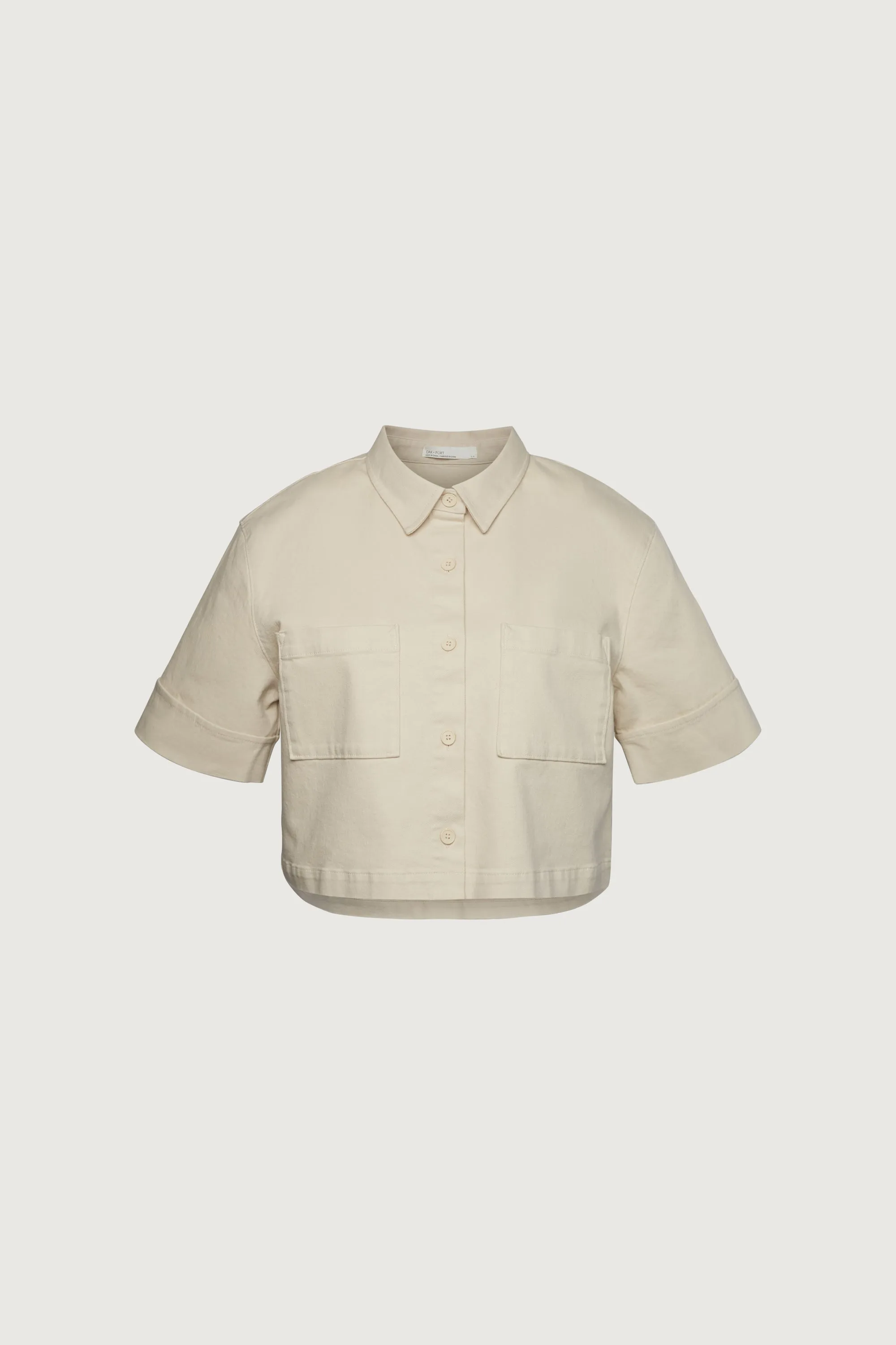 TWILL SHORT SLEEVE SHIRT sold by OAK AND FORT product image thumbnail 4