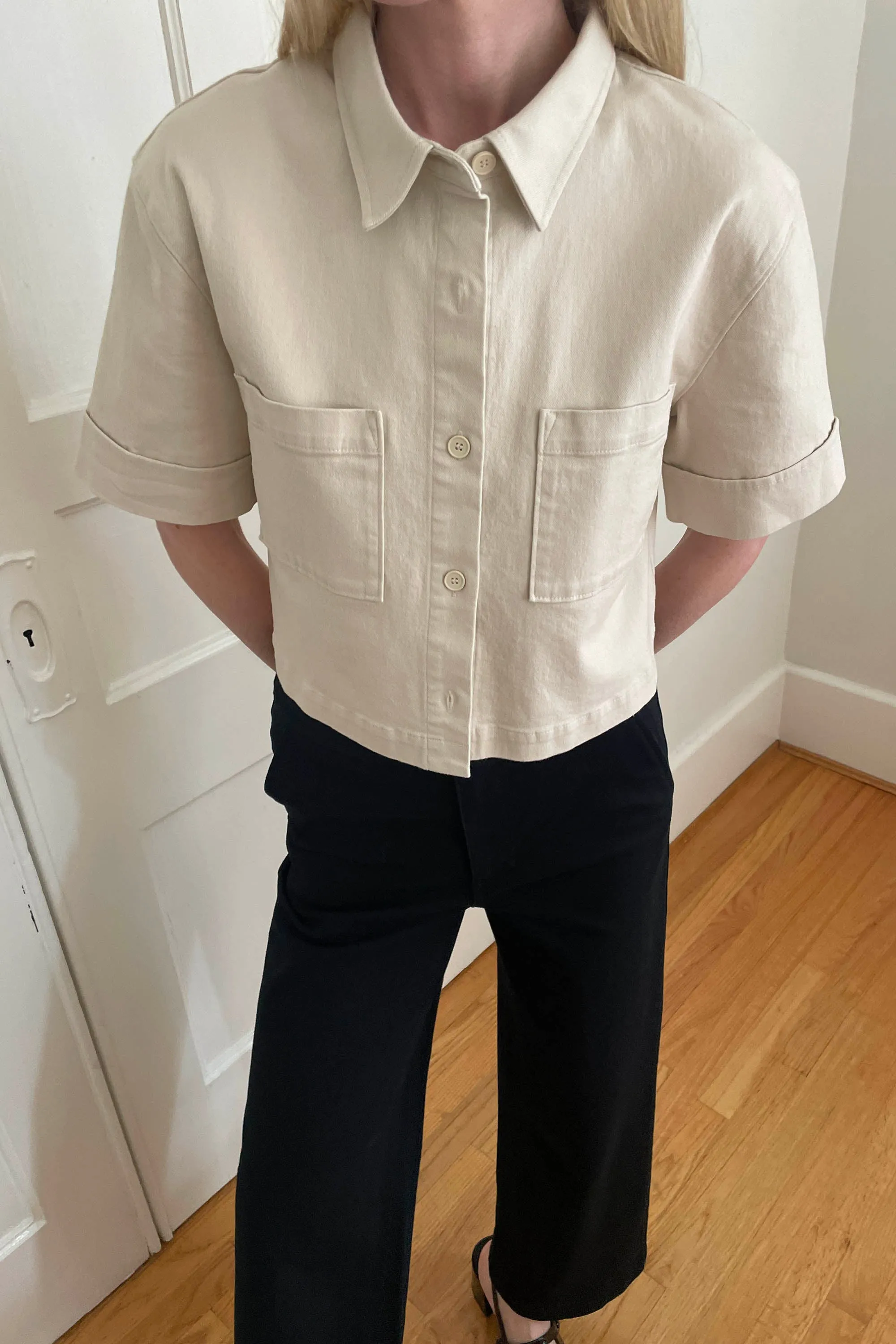 TWILL SHORT SLEEVE SHIRT sold by OAK AND FORT