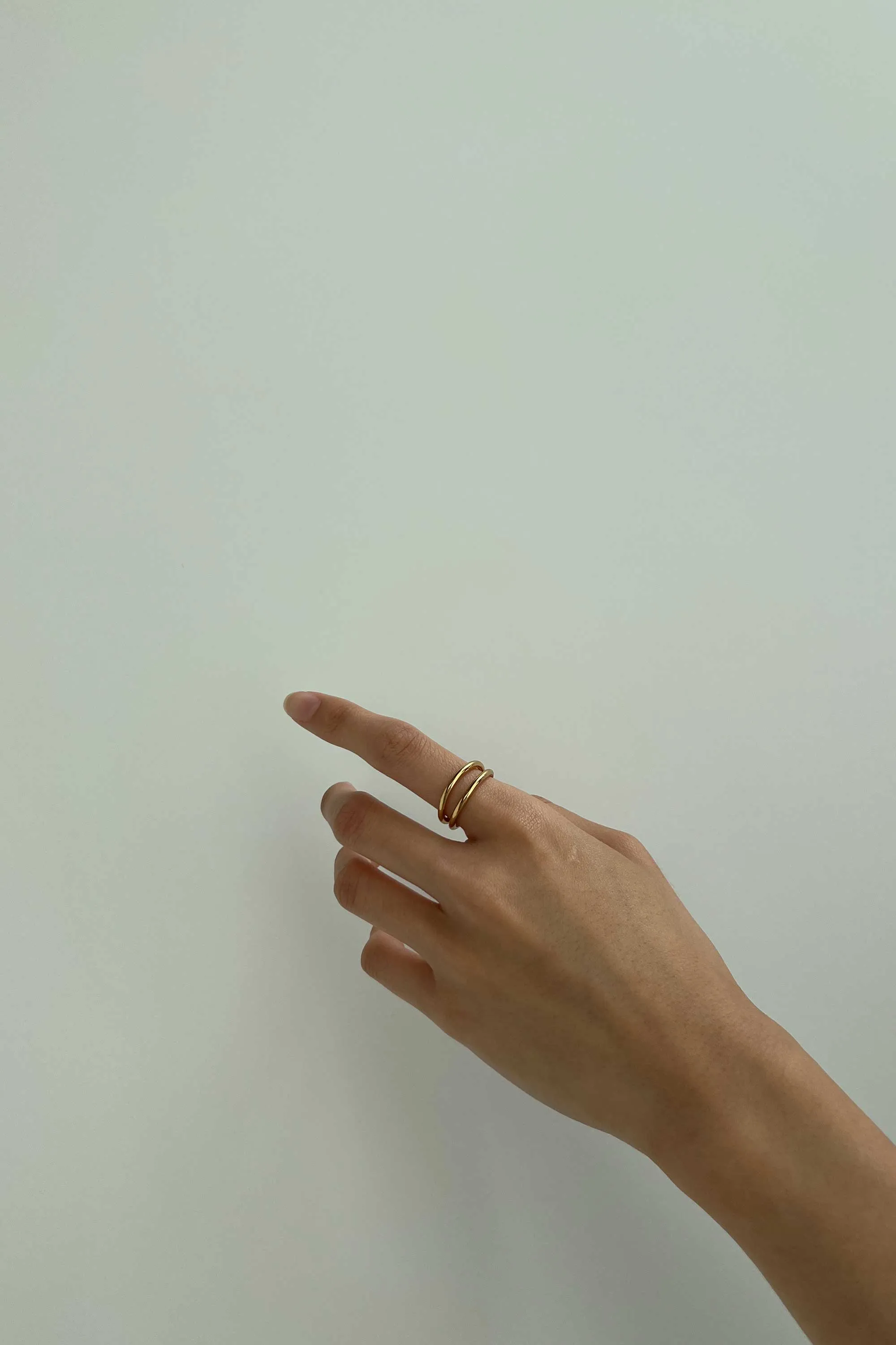 DOUBLE BAND RING sold by OAK AND FORT product image thumbnail 3